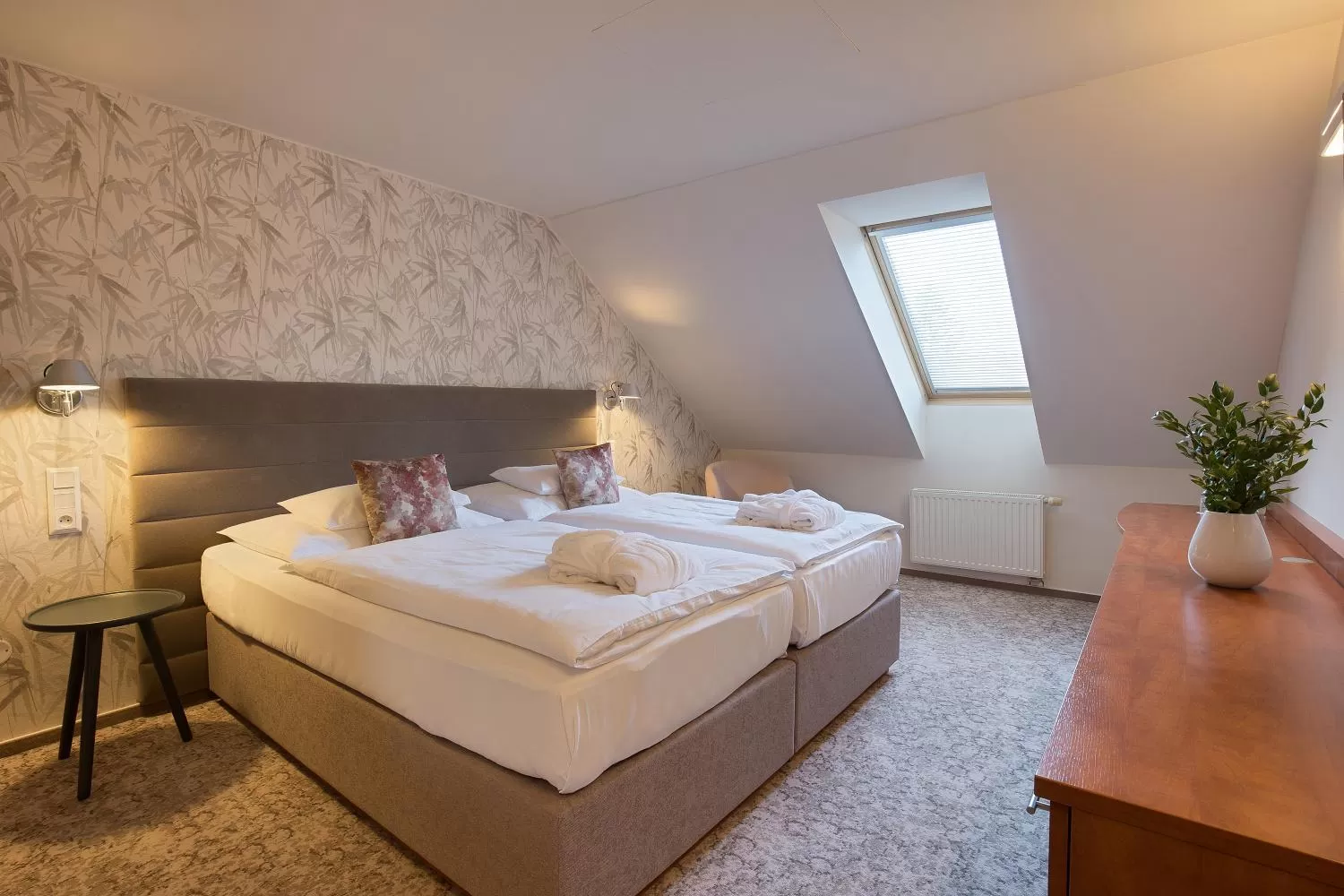 Bed in Equitana Hotel Resort