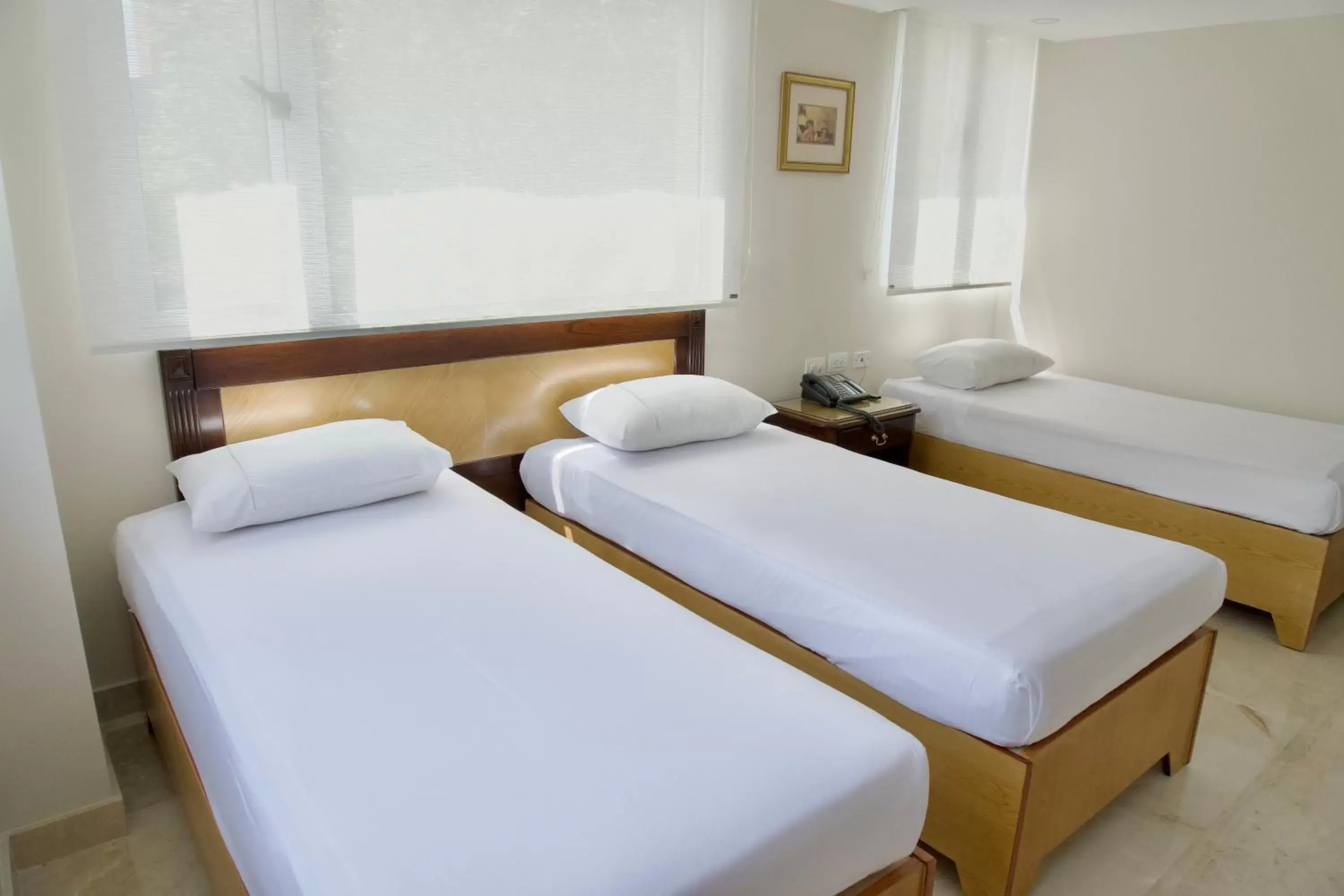 Property building, Bed in Hotel San Pedro del Fuerte