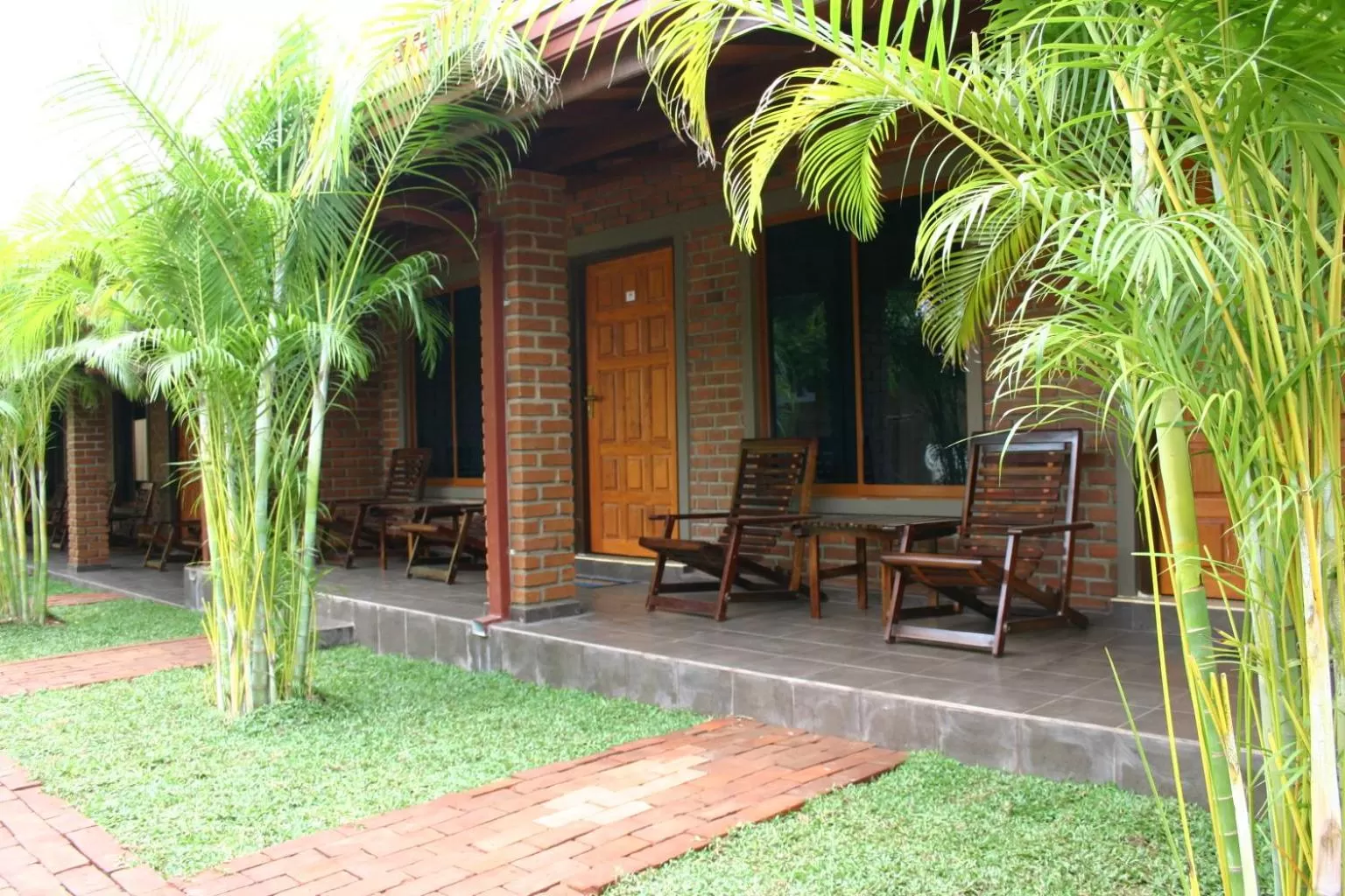 Garden view in JKAB Park Hotel