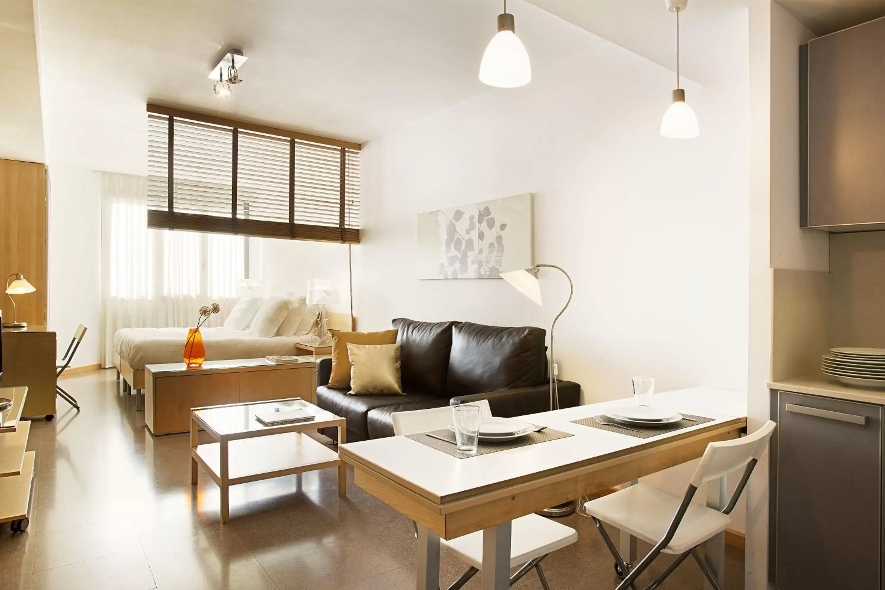 Living room, Seating Area in Barcelona Apartment Aramunt