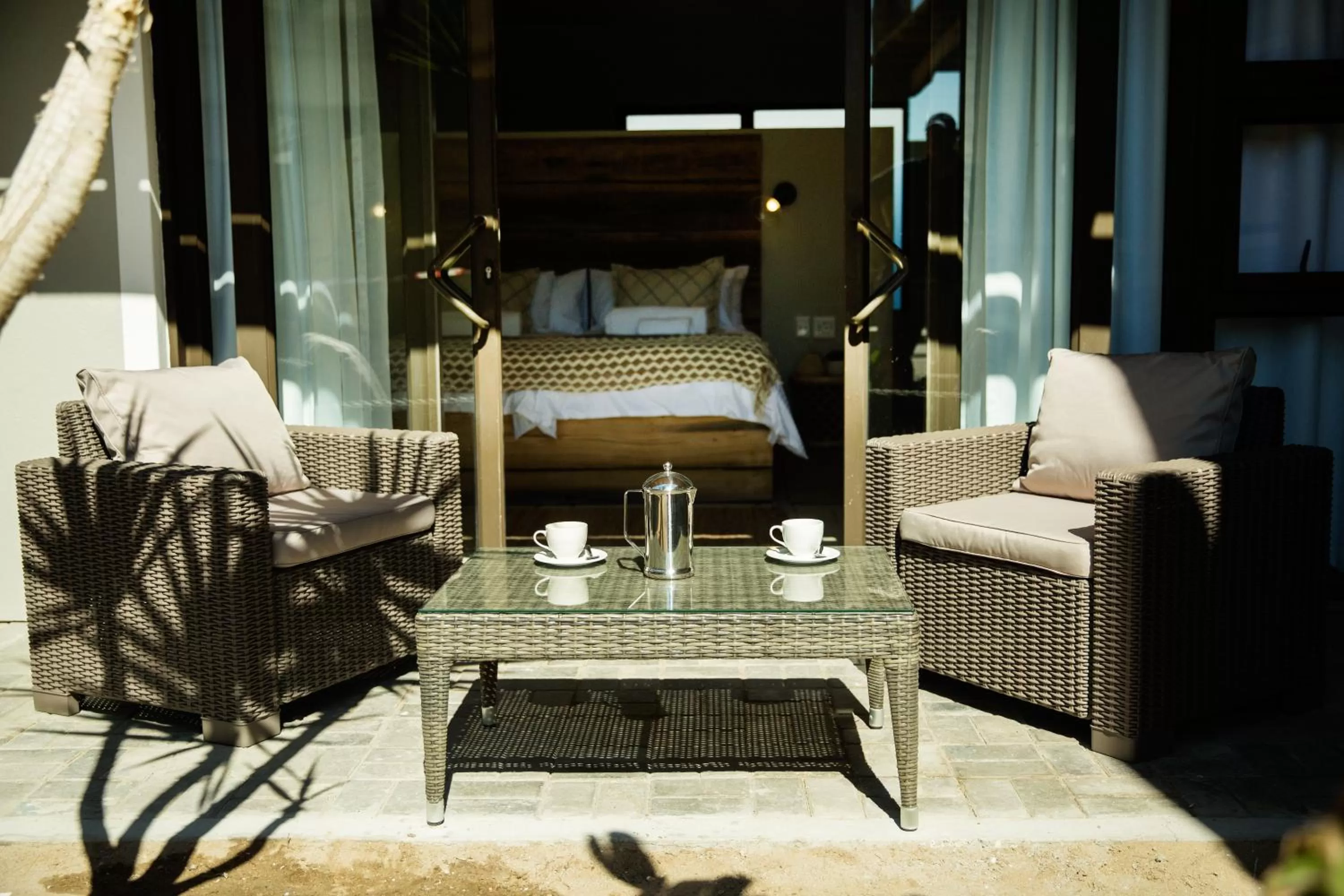 Patio in Driftwood Guesthouse