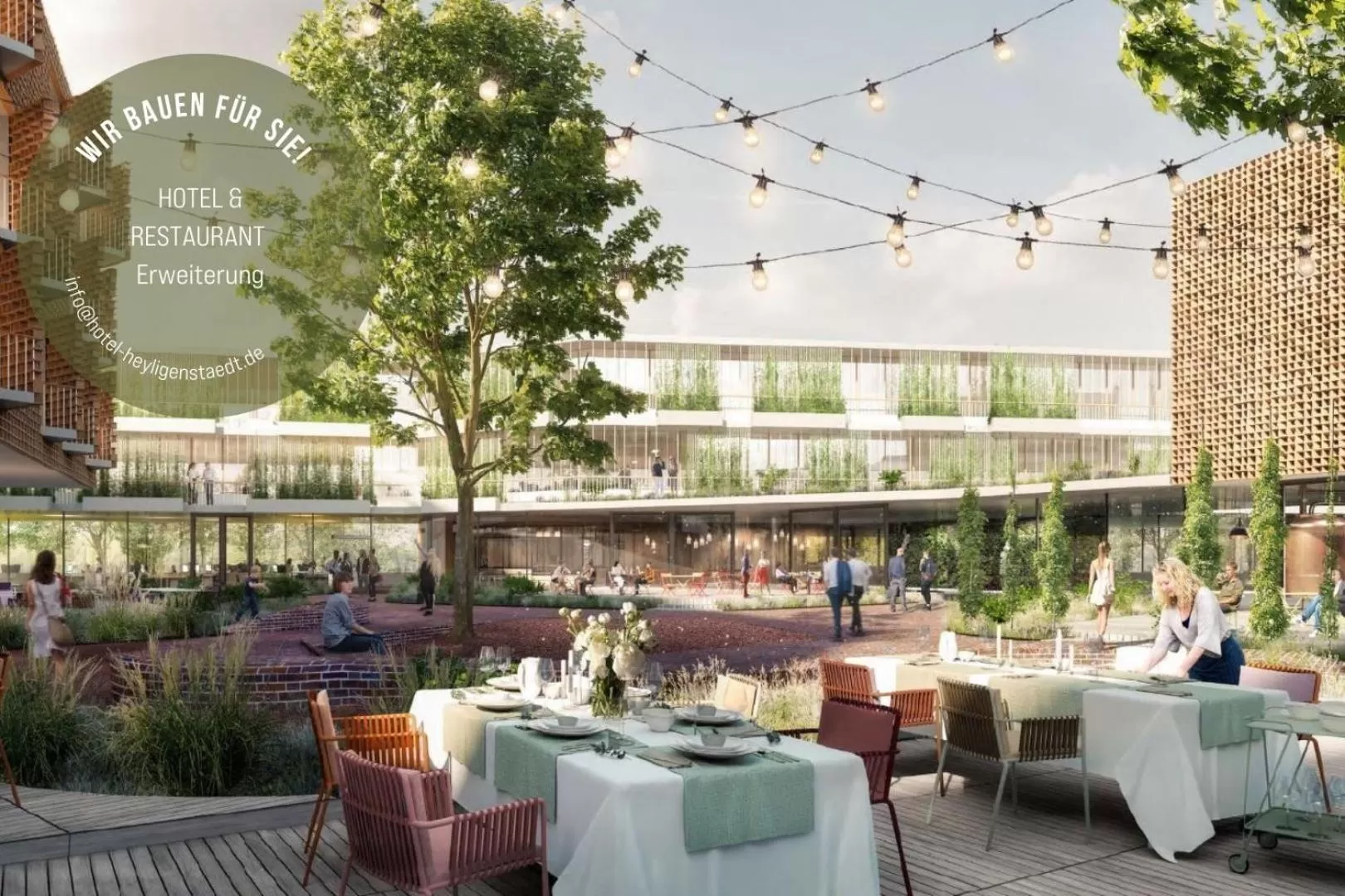 Property building in Hotel & Restaurant Heyligenstaedt