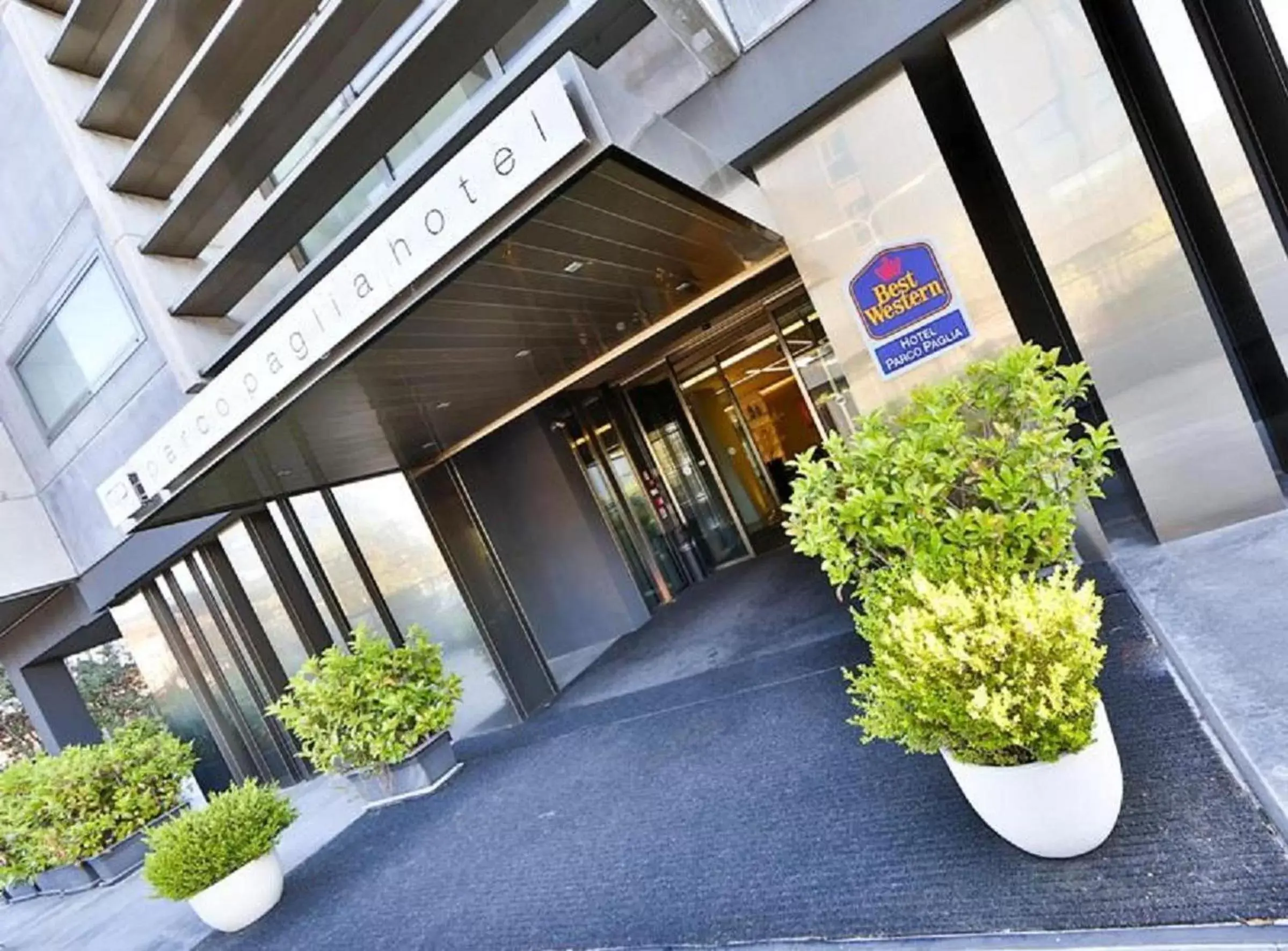 Facade/entrance in Best Western Parco Paglia Hotel Facade/entrance in Best Western Parco Paglia Hotel