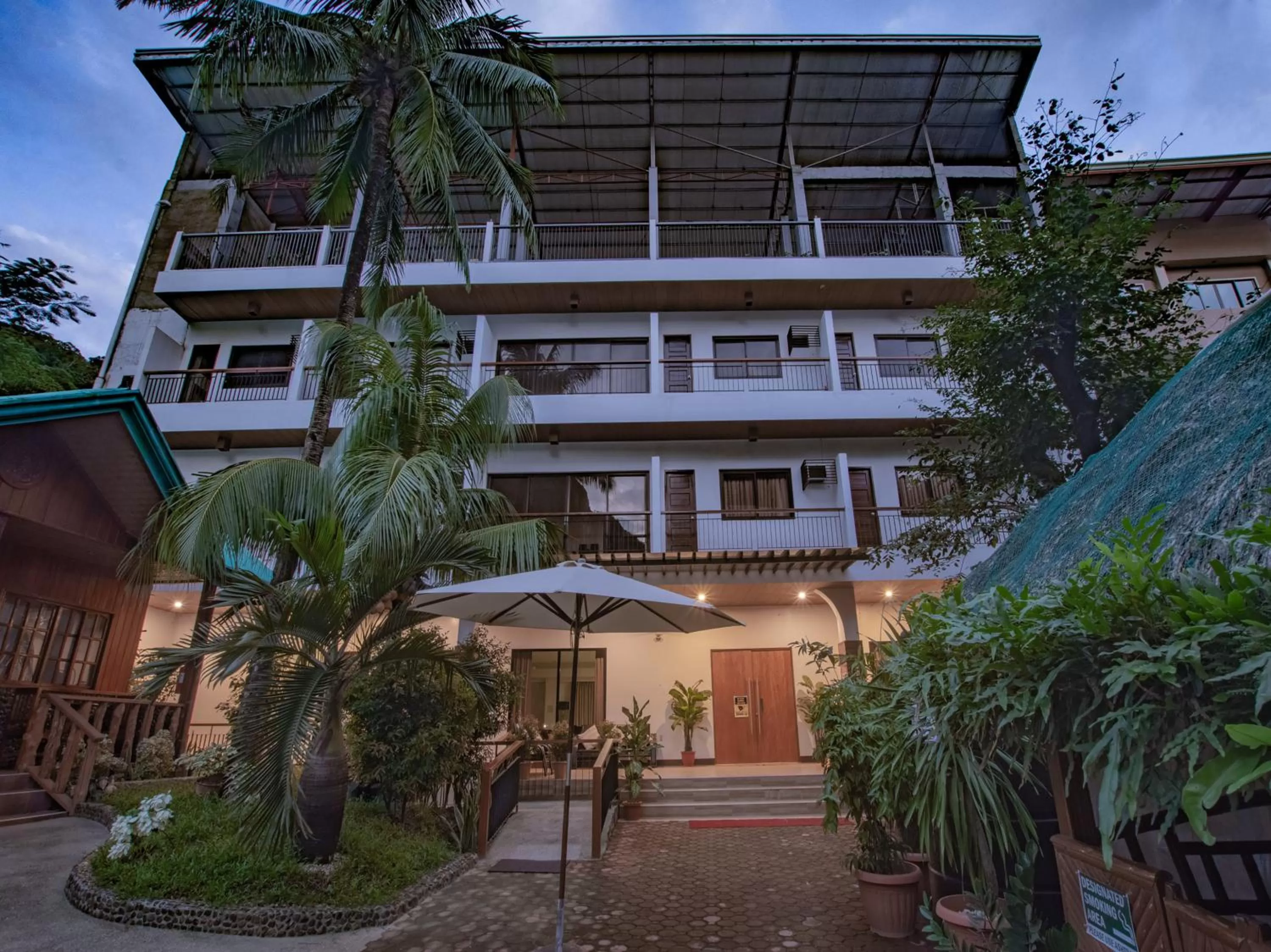 Property building in Jurias Garden Hotel