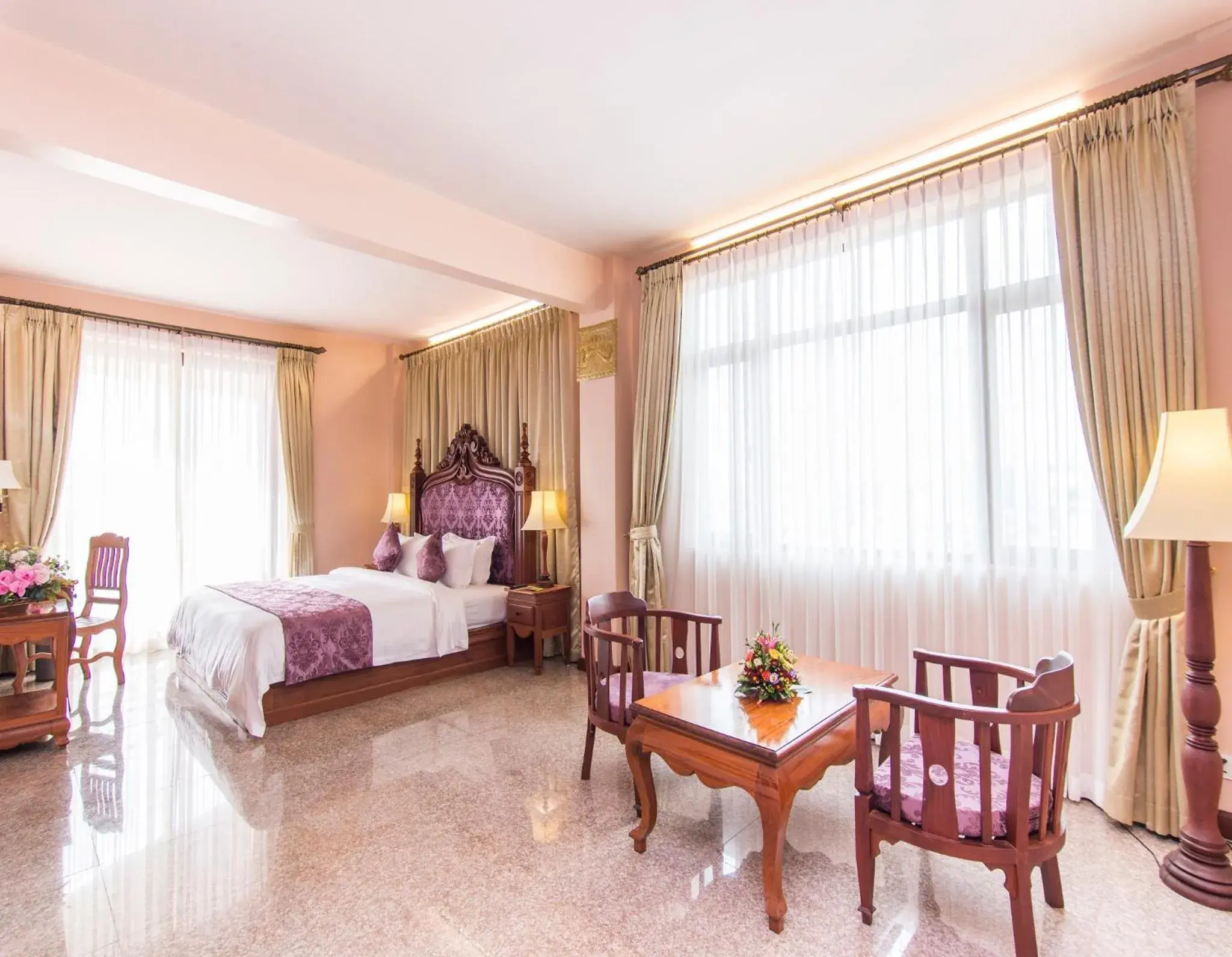Bedroom in Phnom Penh Era Hotel