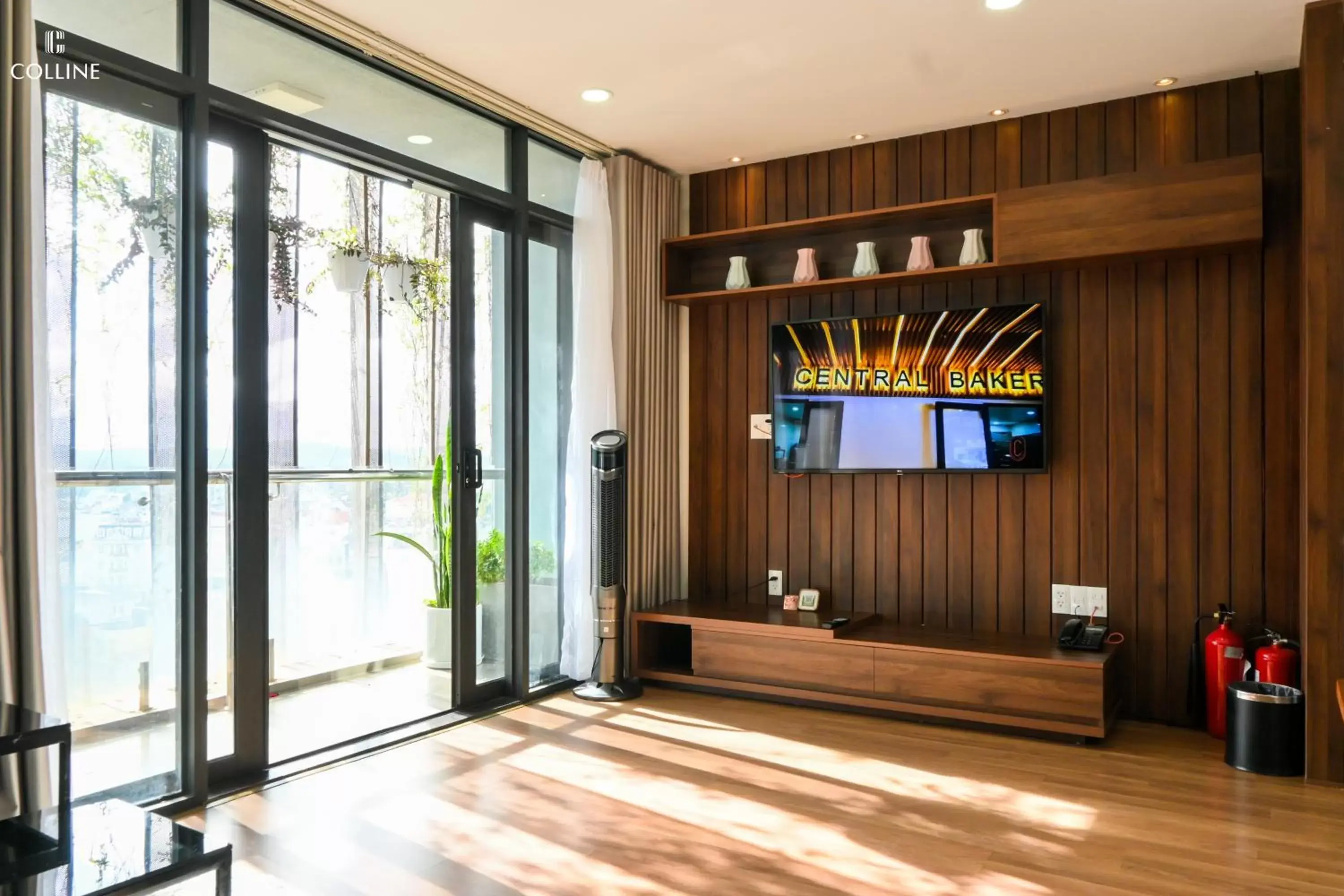 Living room in Hôtel Colline