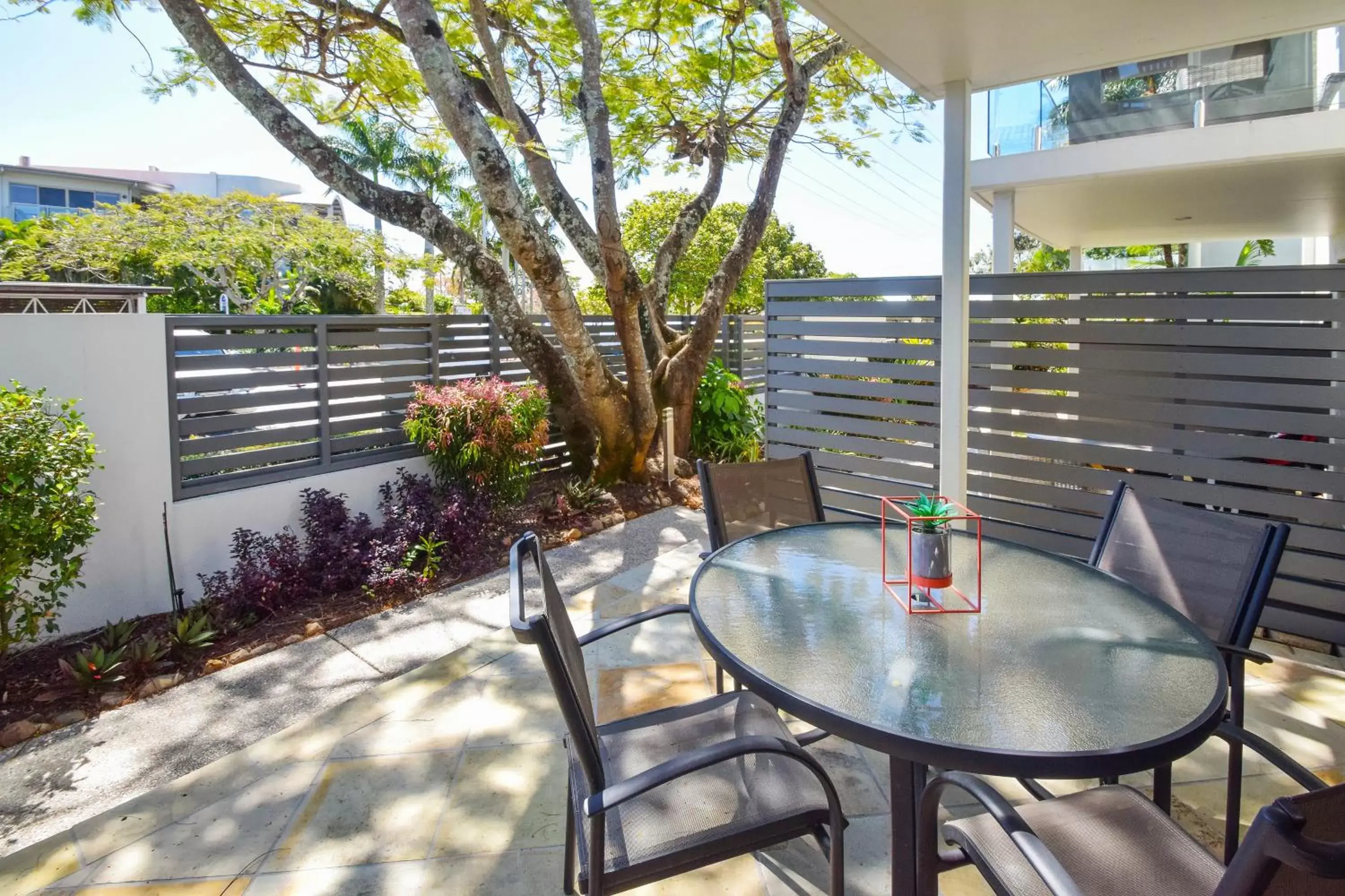 Patio in Noosa Place Resort