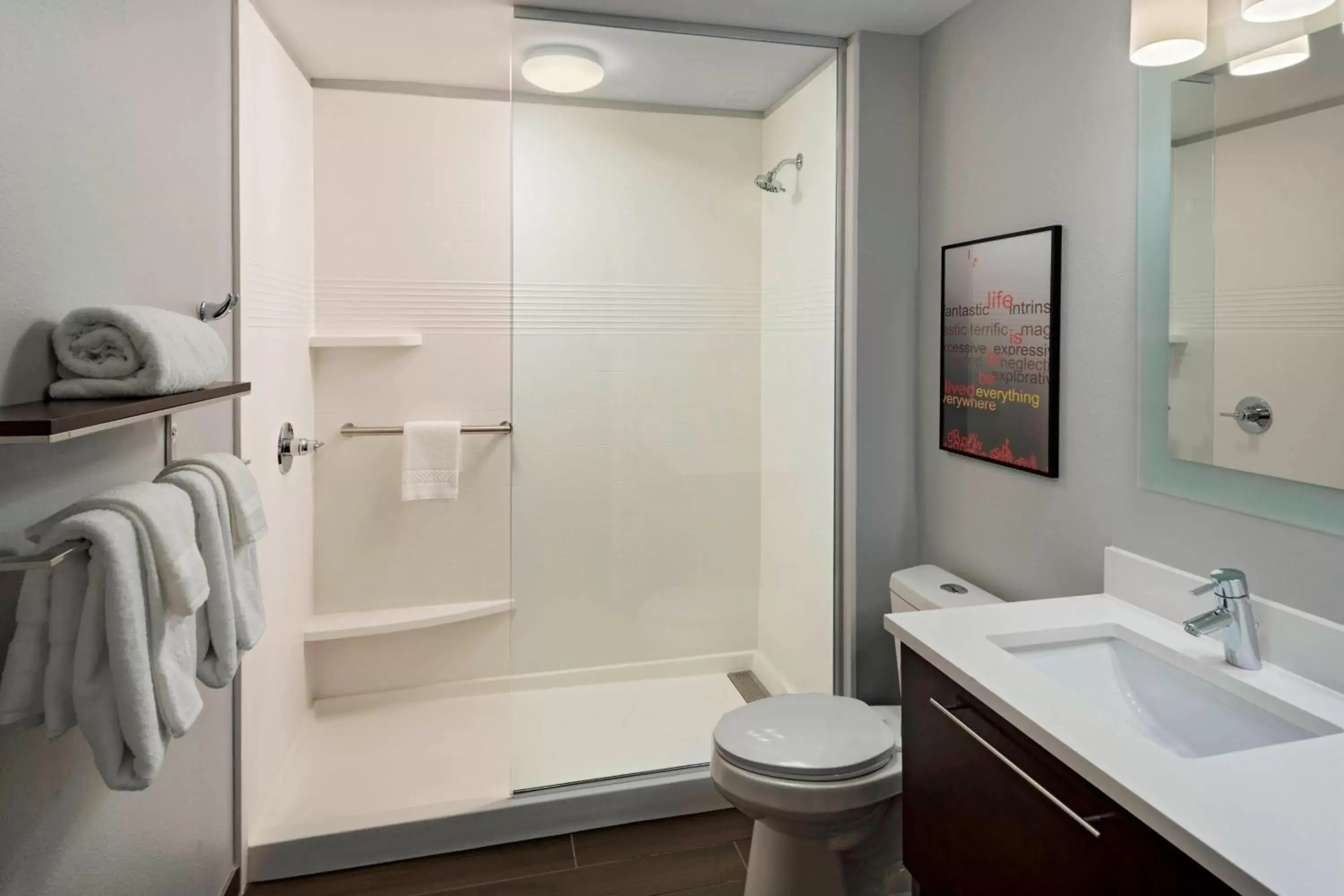 Bathroom in TownePlace Suites by Marriott Baton Rouge Port Allen