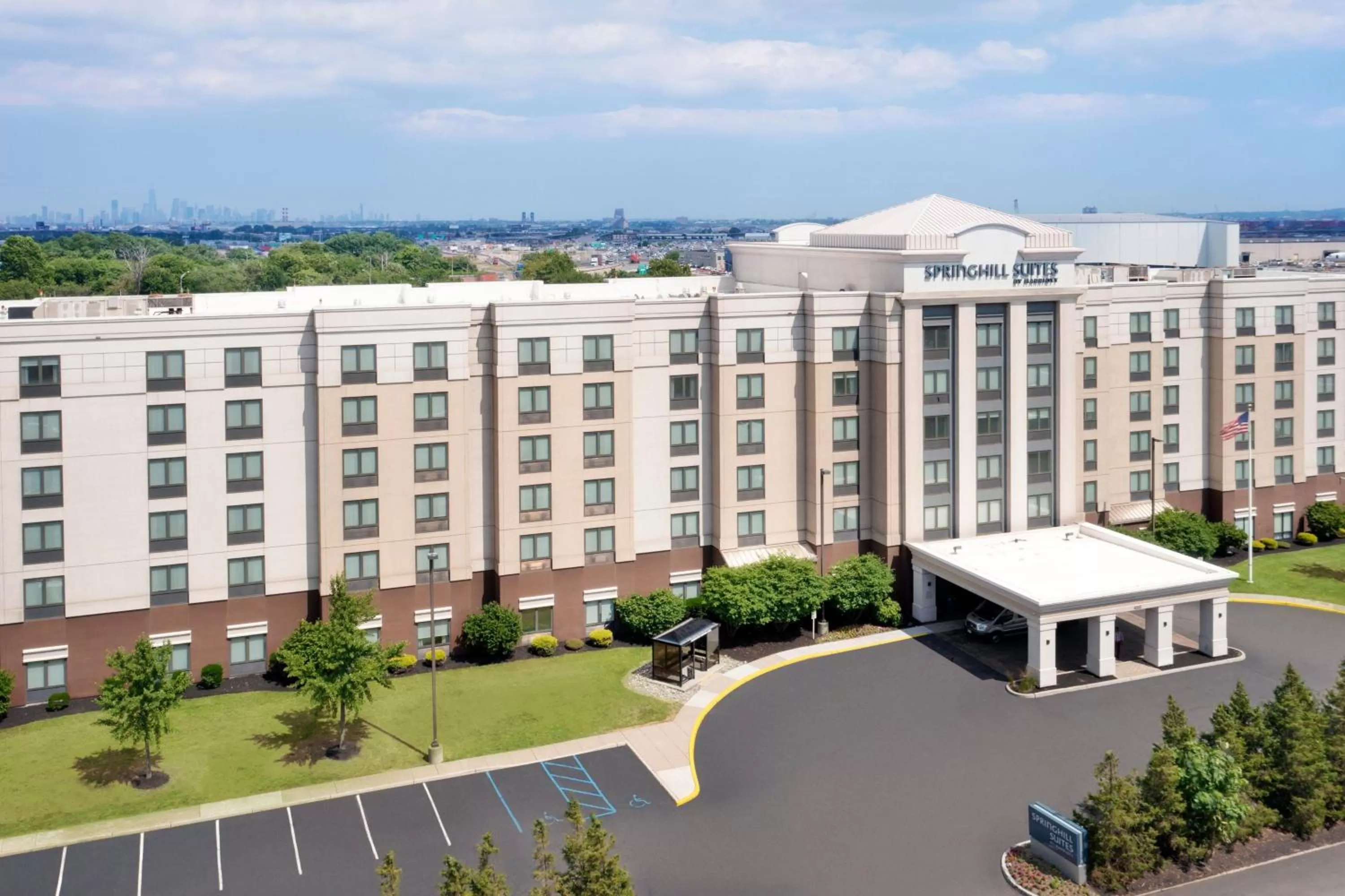 View (from property/room) in SpringHill Suites by Marriott Newark International Airport
