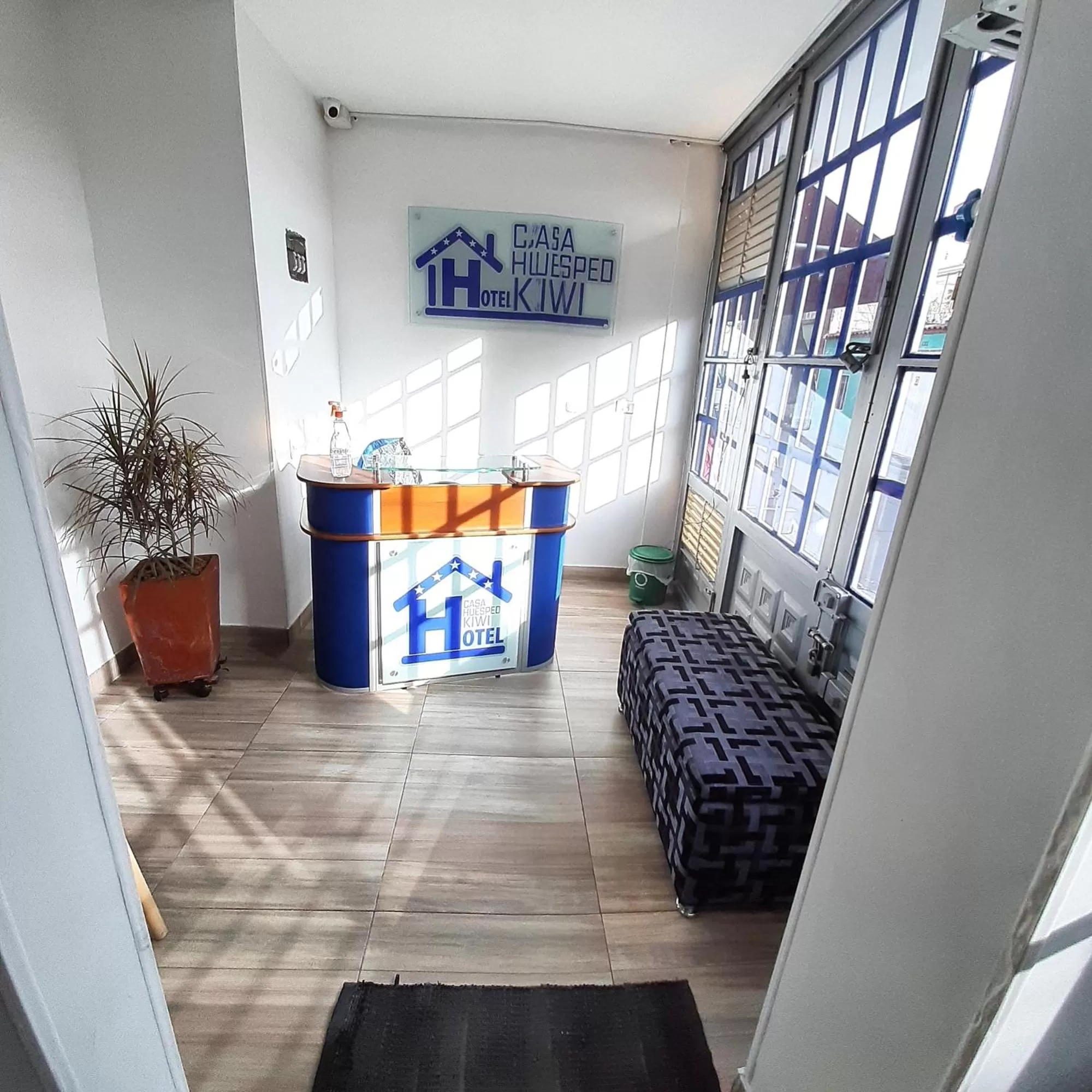 Lobby or reception, Bed in Hotel Casa Huesped Kiwi