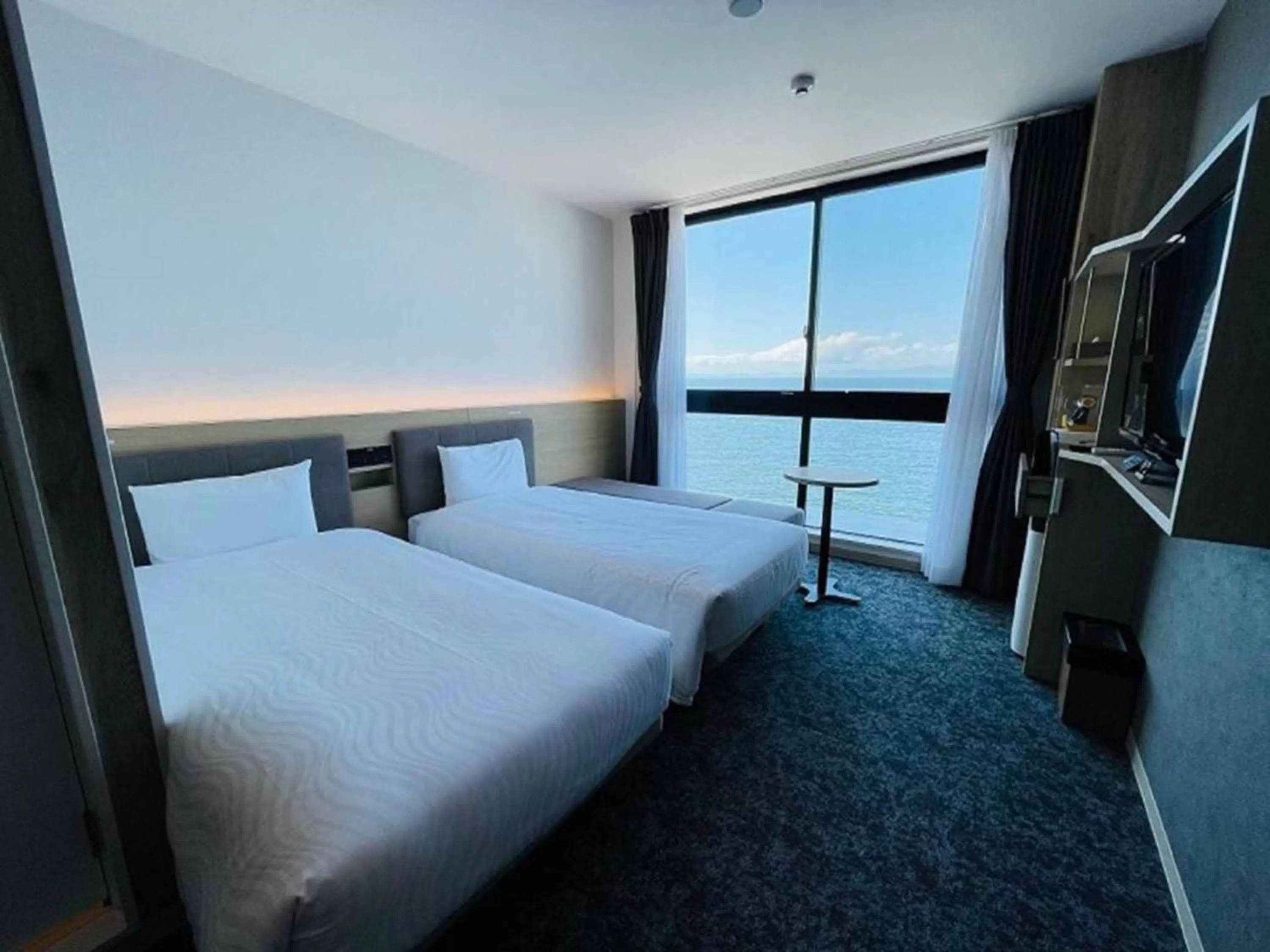 Bed in Henn na Hotel Kansai Airport