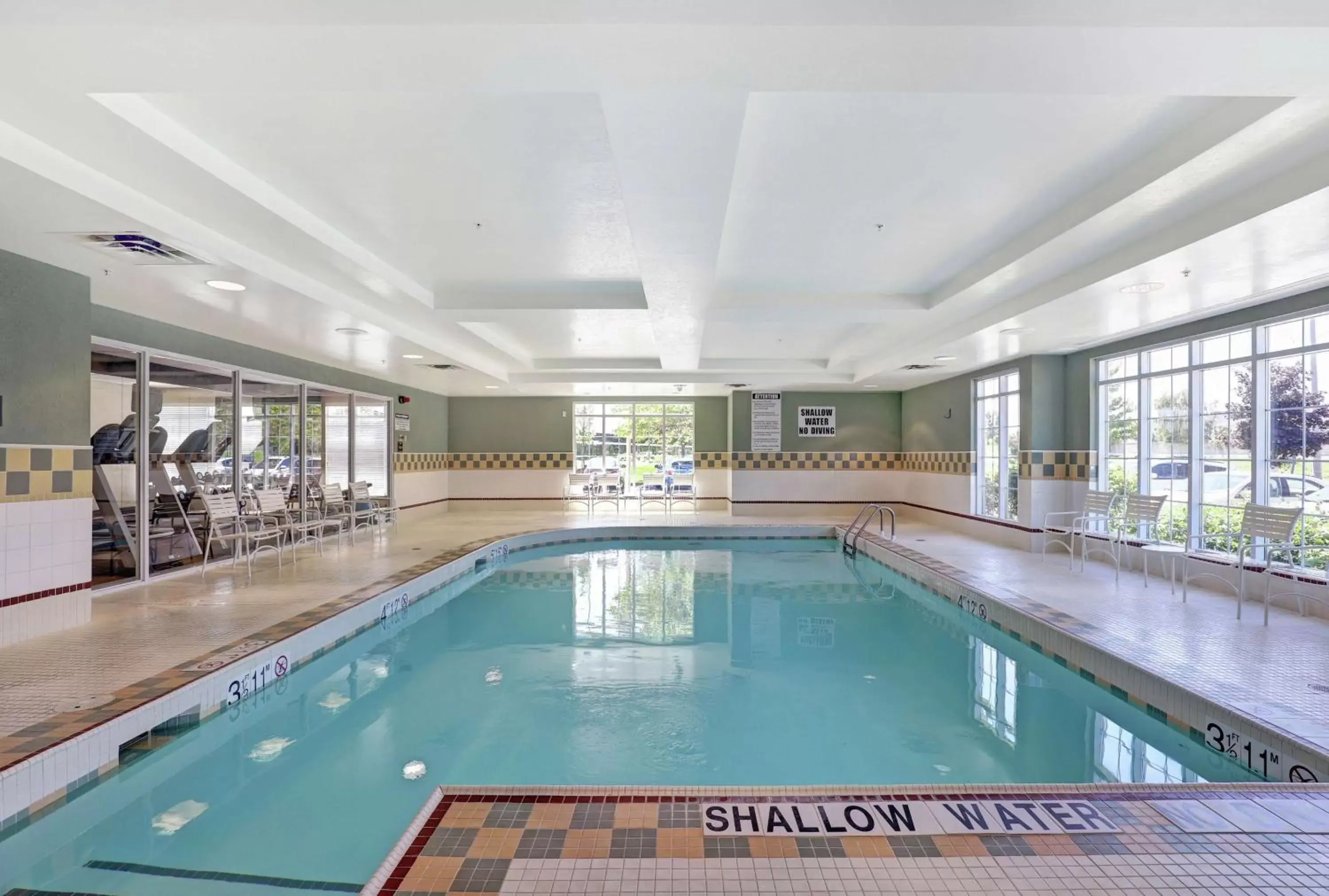 Pool view, Swimming Pool in Homewood Suites by Hilton Cambridge-Waterloo, Ontario