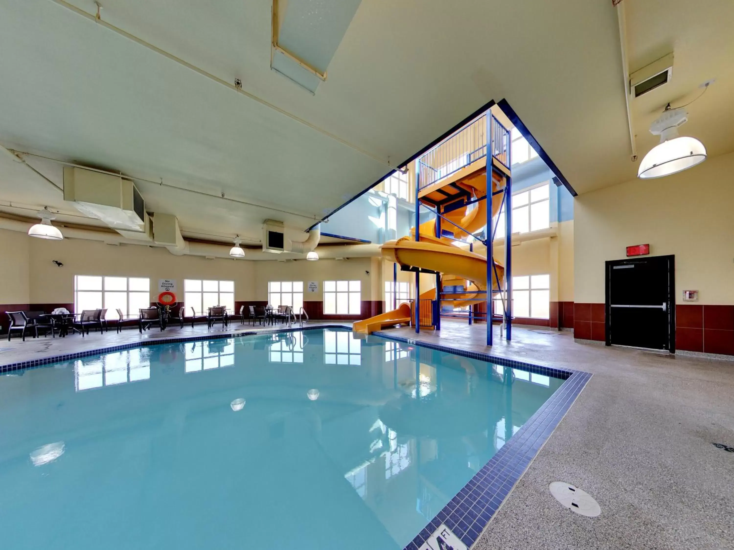 Swimming Pool in Holiday Inn Express Hotel & Suites - Edmonton International Airport, an IHG Hotel