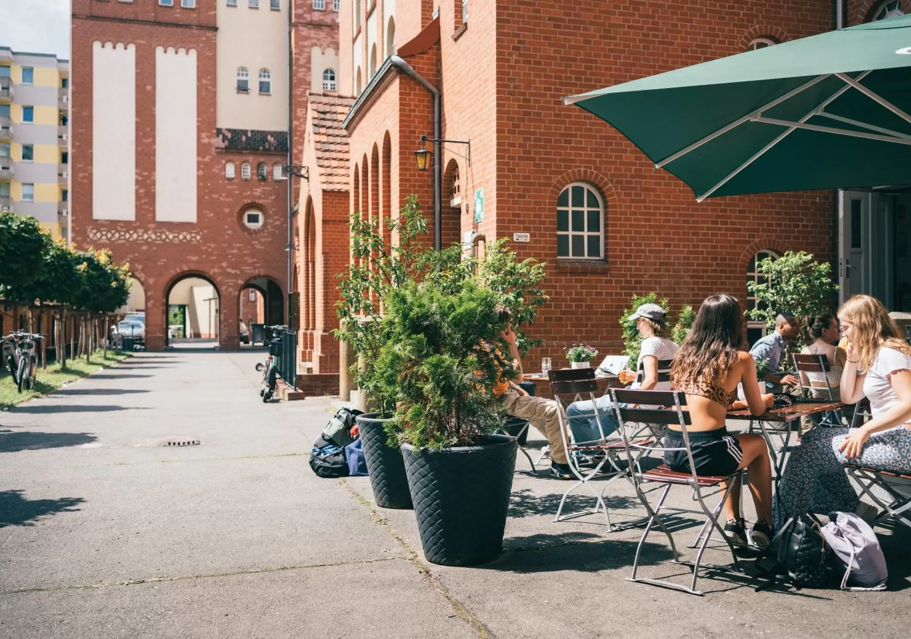 Property building in Three Little Pigs Hostel Berlin