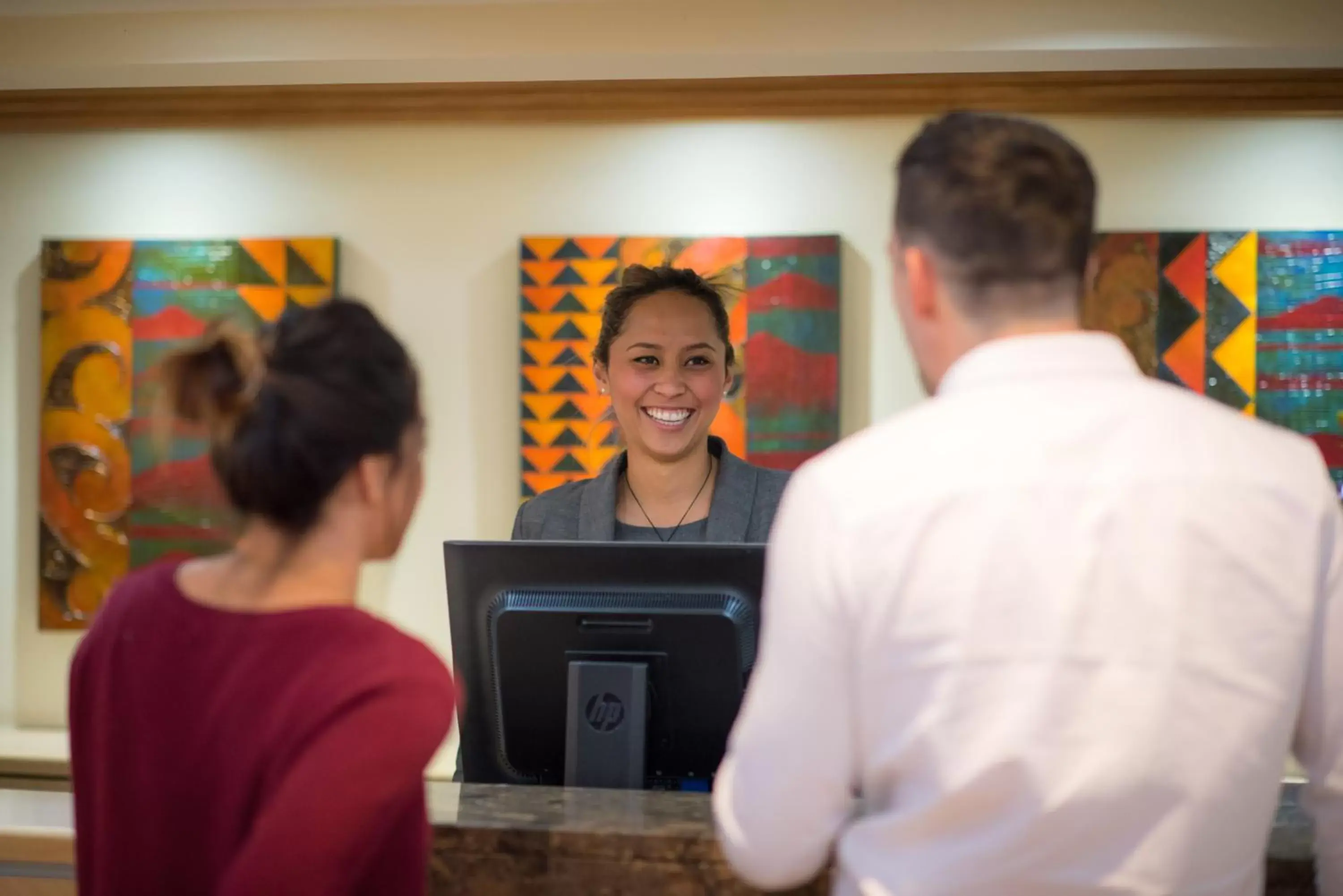 Staff in Copthorne Hotel Rotorua