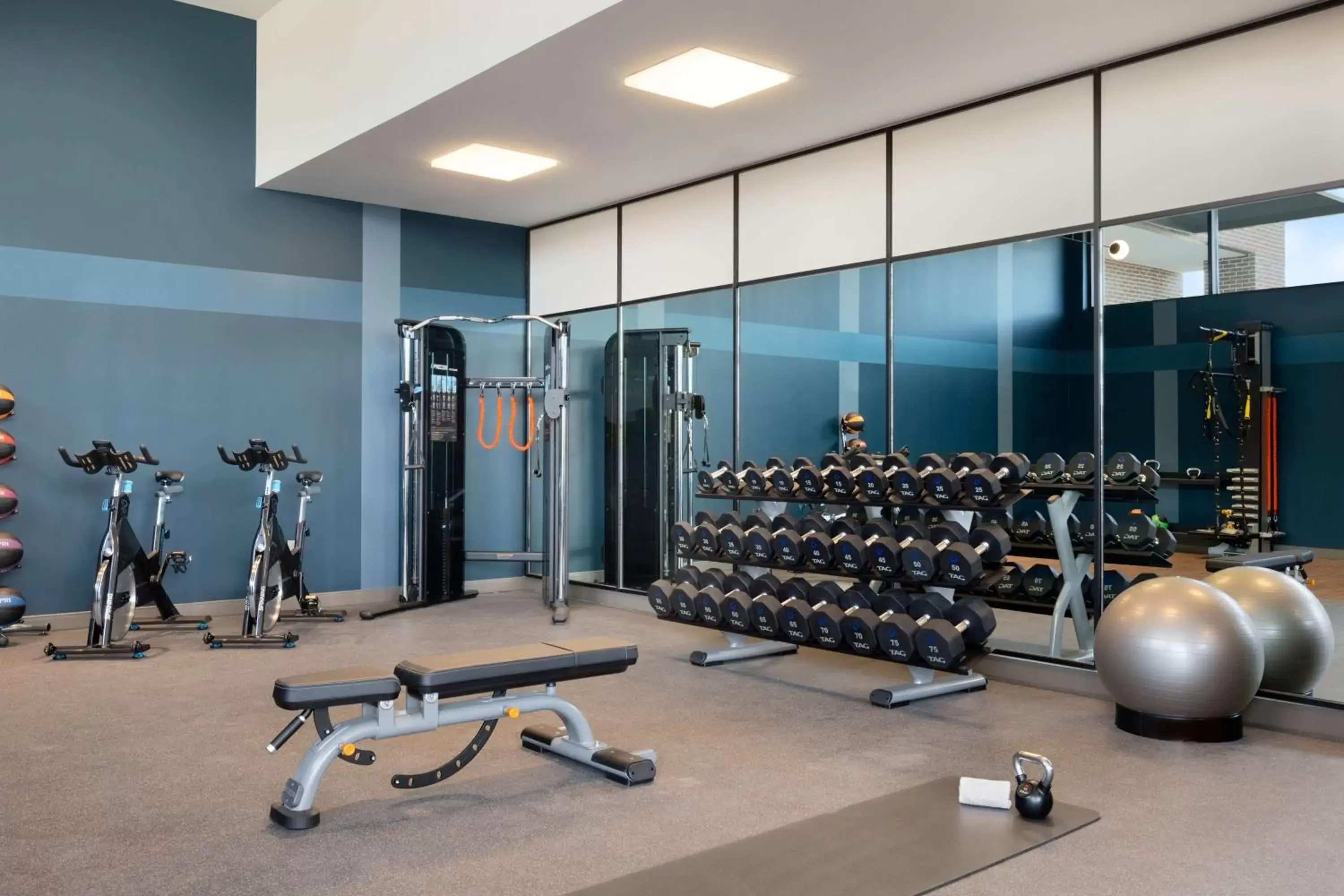 Fitness centre/facilities, Fitness Center/Facilities in Valley Hotel Homewood Birmingham - Curio Collection By Hilton