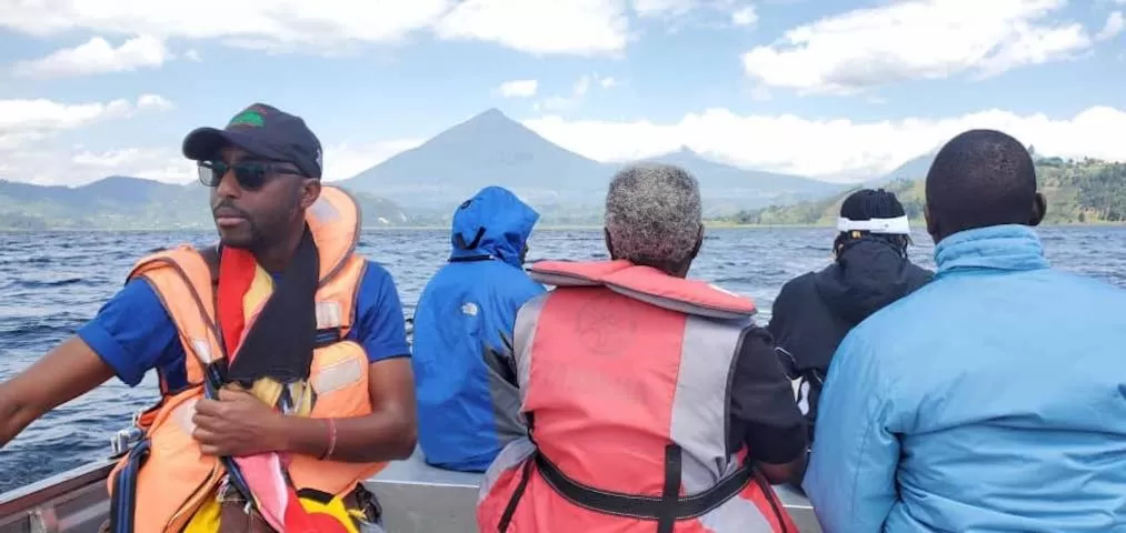 group of guests in Santaviva Hotel