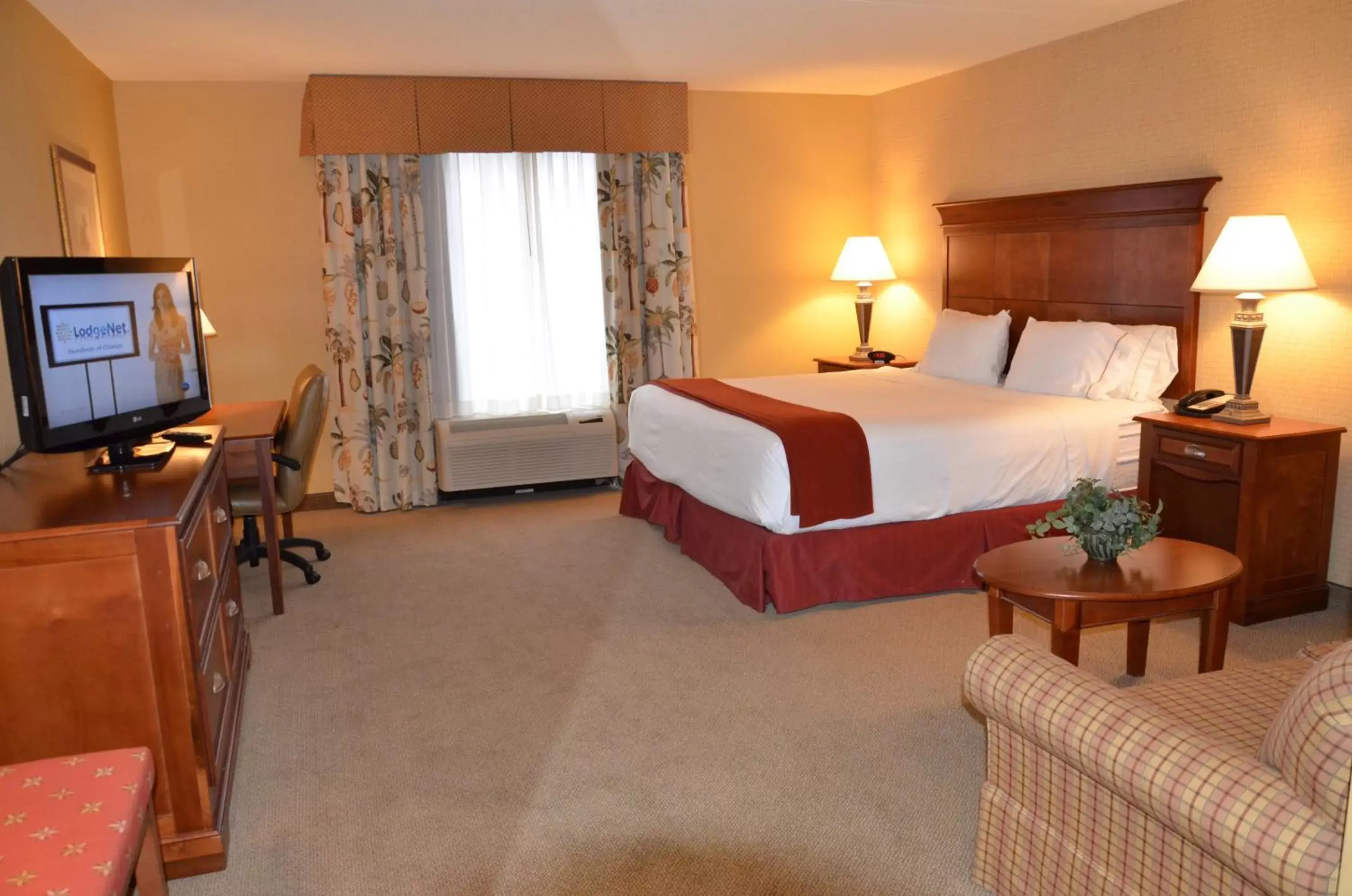 Bedroom, Bed in Holiday Inn Express & Suites Bloomington, an IHG Hotel