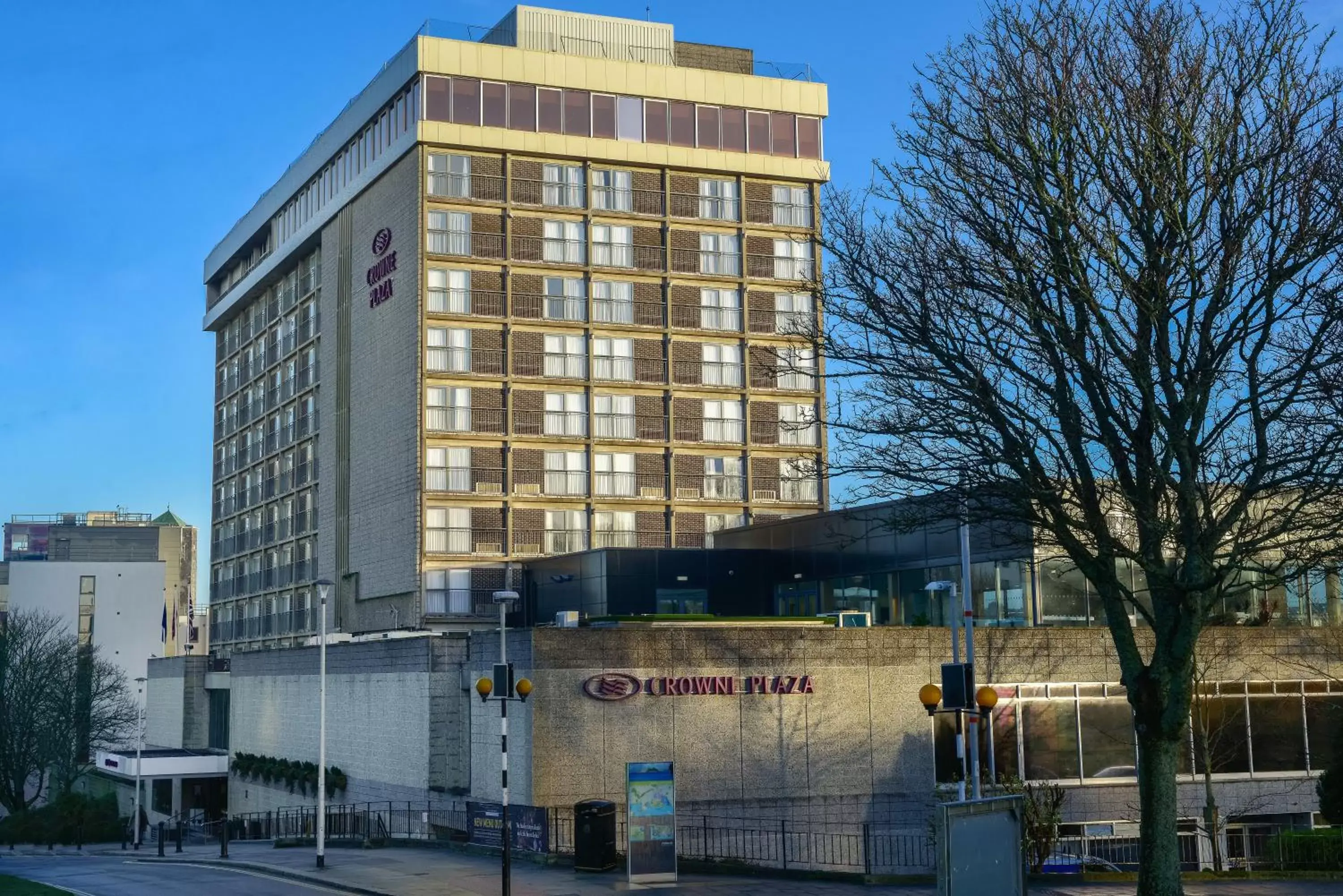 Property Building in Crowne Plaza Plymouth, an IHG Hotel