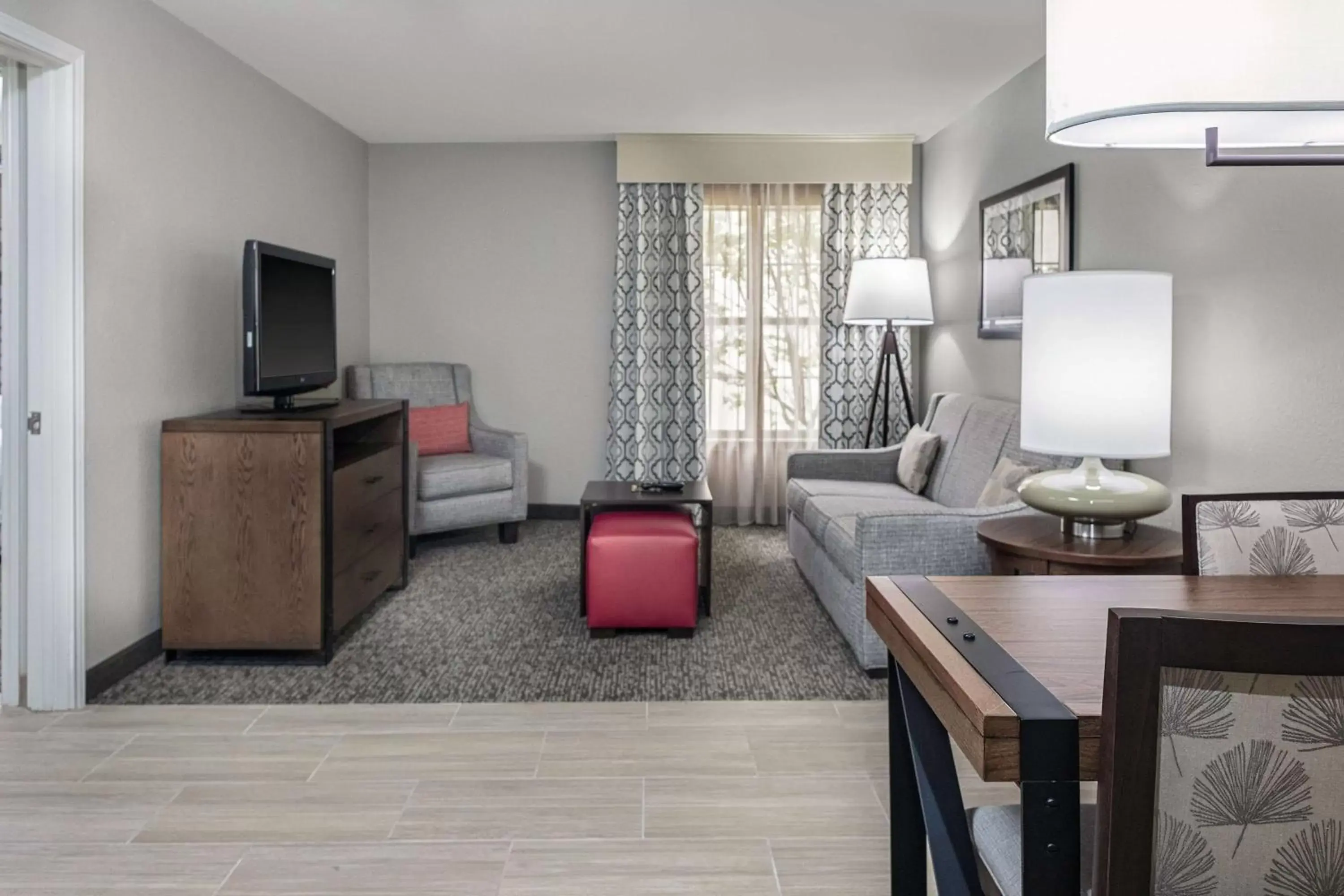 Living room, Seating Area in Homewood Suites by Hilton Ft. Worth-Bedford