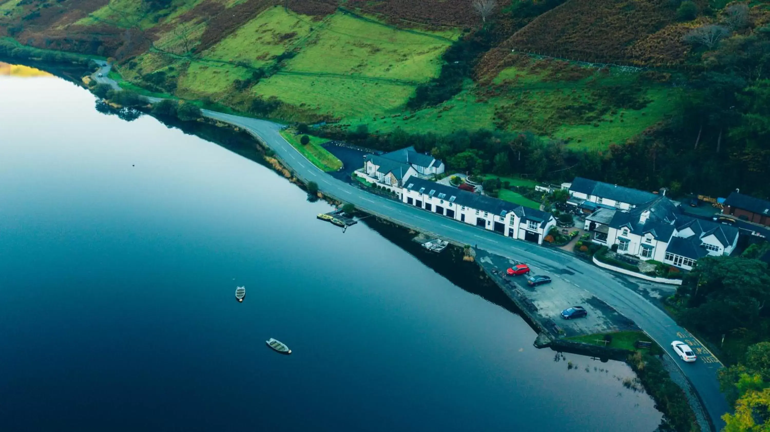 Bird's-eye View in Tynycornel Hotel