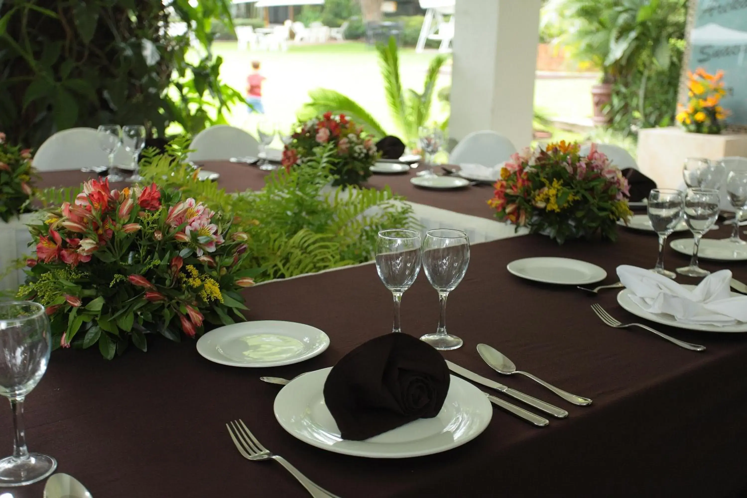 Lounge or bar, Restaurant/Places to Eat in Hotel Posada Quinta Las Flores