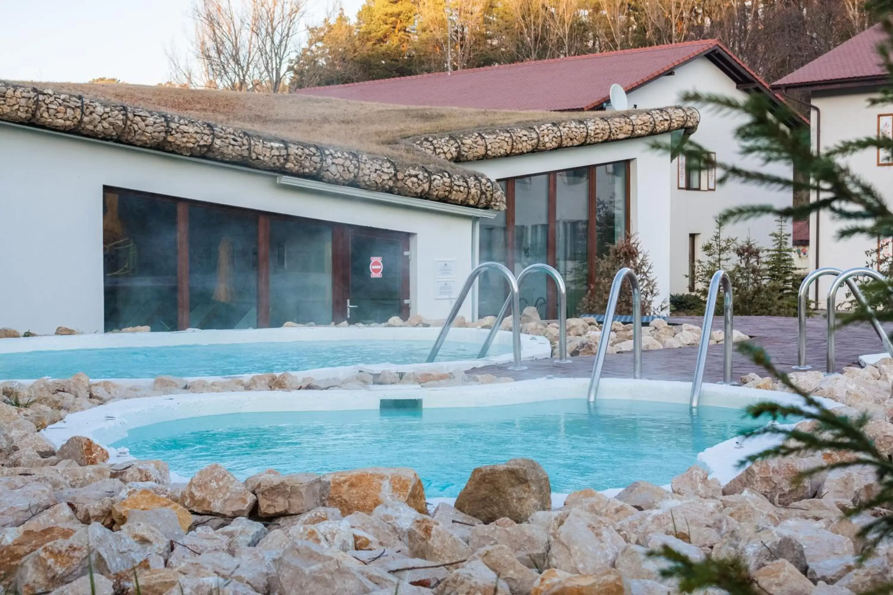 Open Air Bath, Swimming Pool in Wolkendorf Bio Hotel & Spa