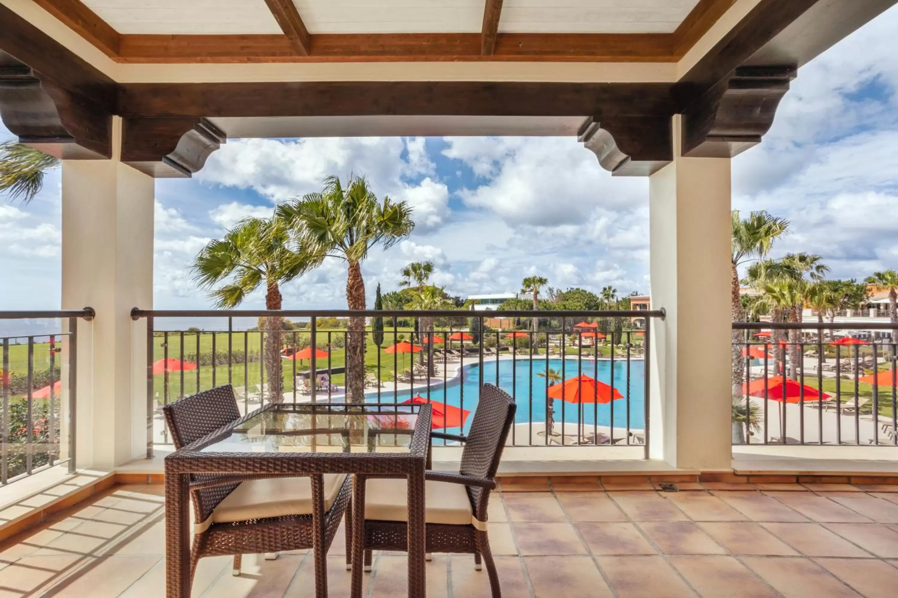 Property building, Balcony/Terrace in Cascade Wellness Resort