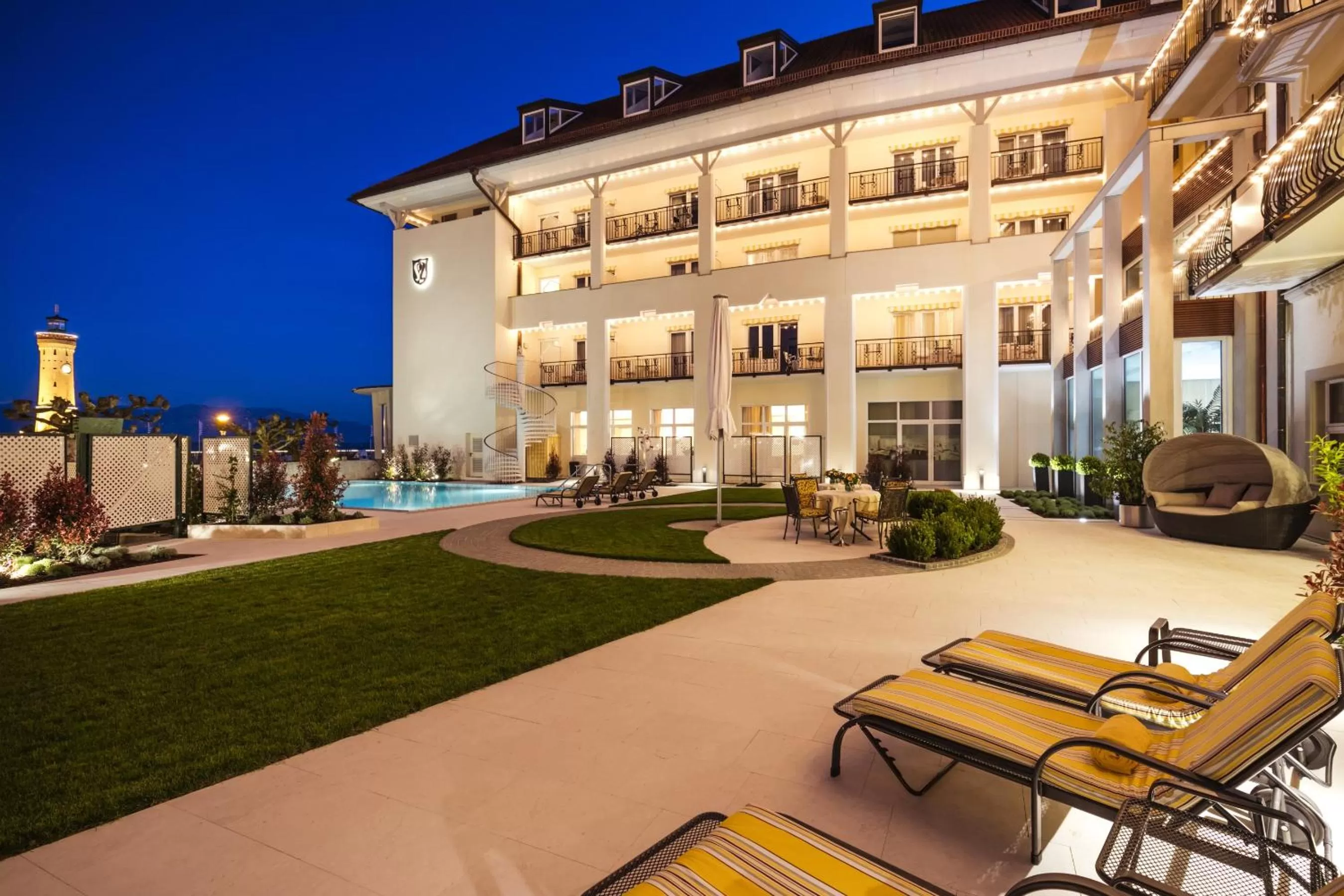 Garden in Hotel Bayerischer Hof