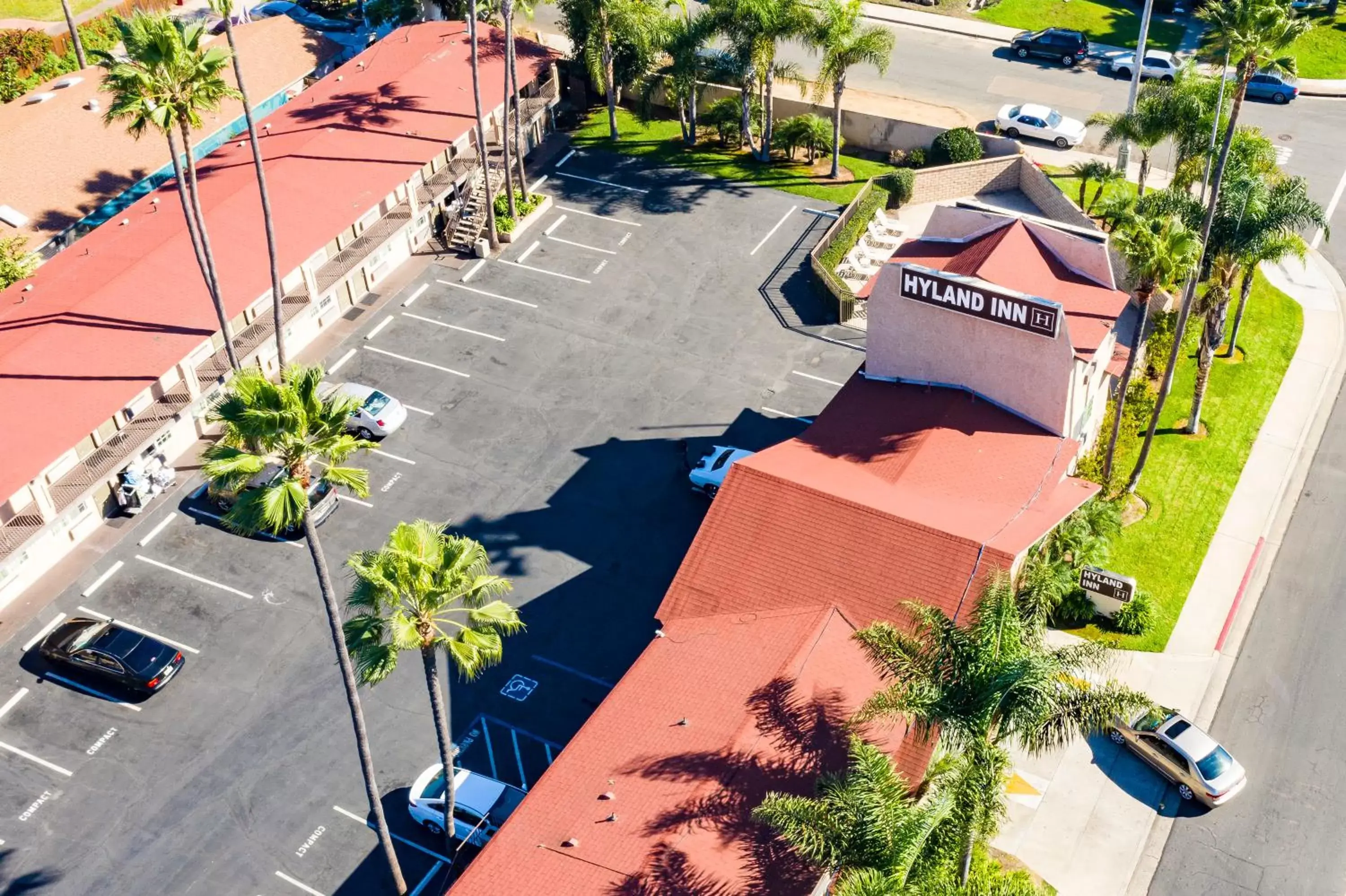 Bird's eye view, Bird's-eye View in Hyland Inn near Legoland