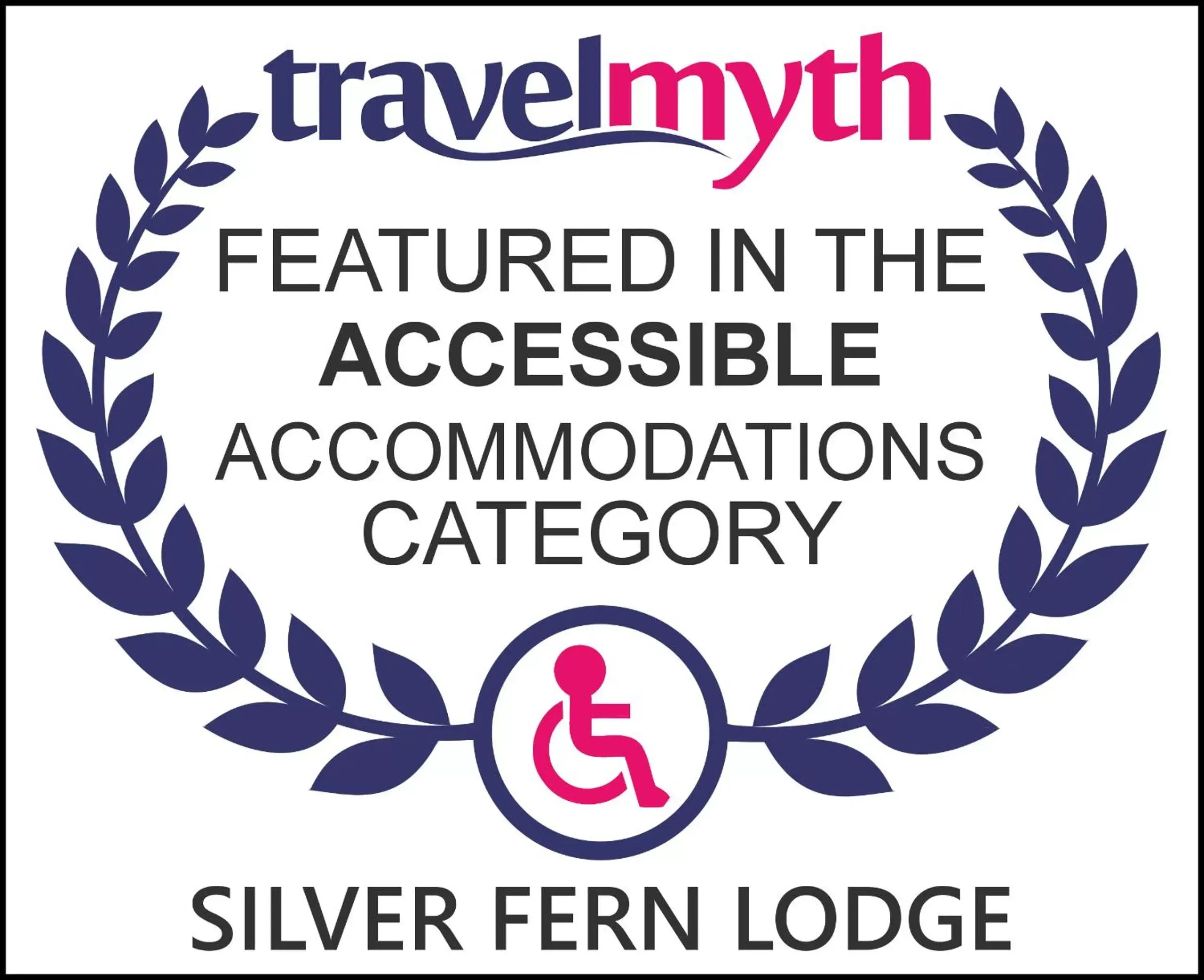 Certificate/Award in Silver Fern Lodge