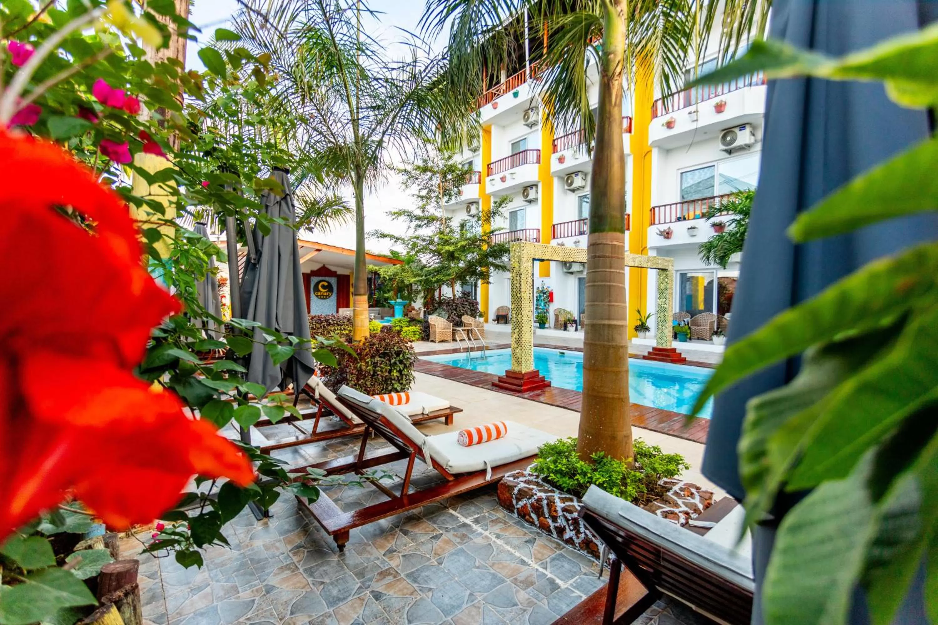 Swimming Pool in Canary Nungwi Hotel & Free SPA