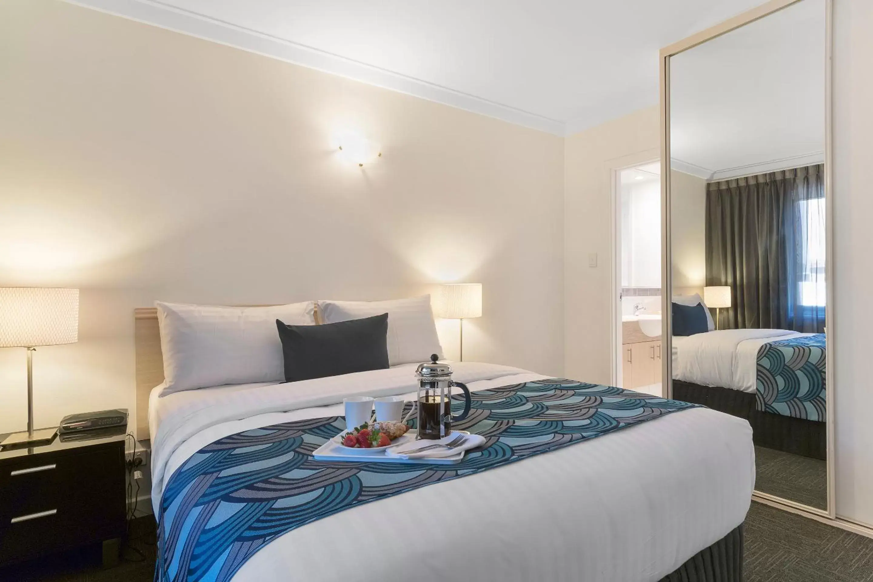 Bed in The Peninsula Riverside Serviced Apartments