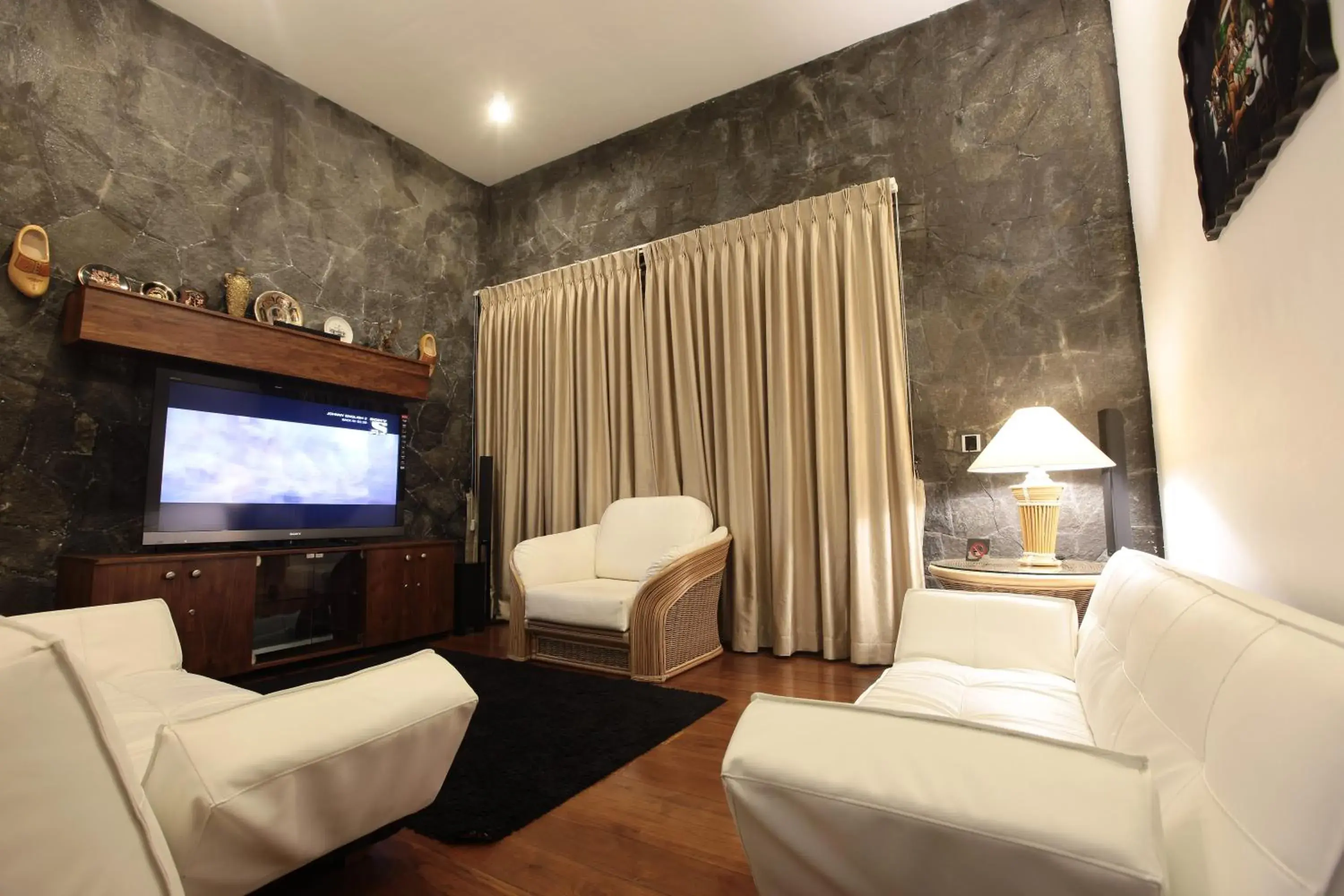 TV/Entertainment Center in Serenus Boutique Villa