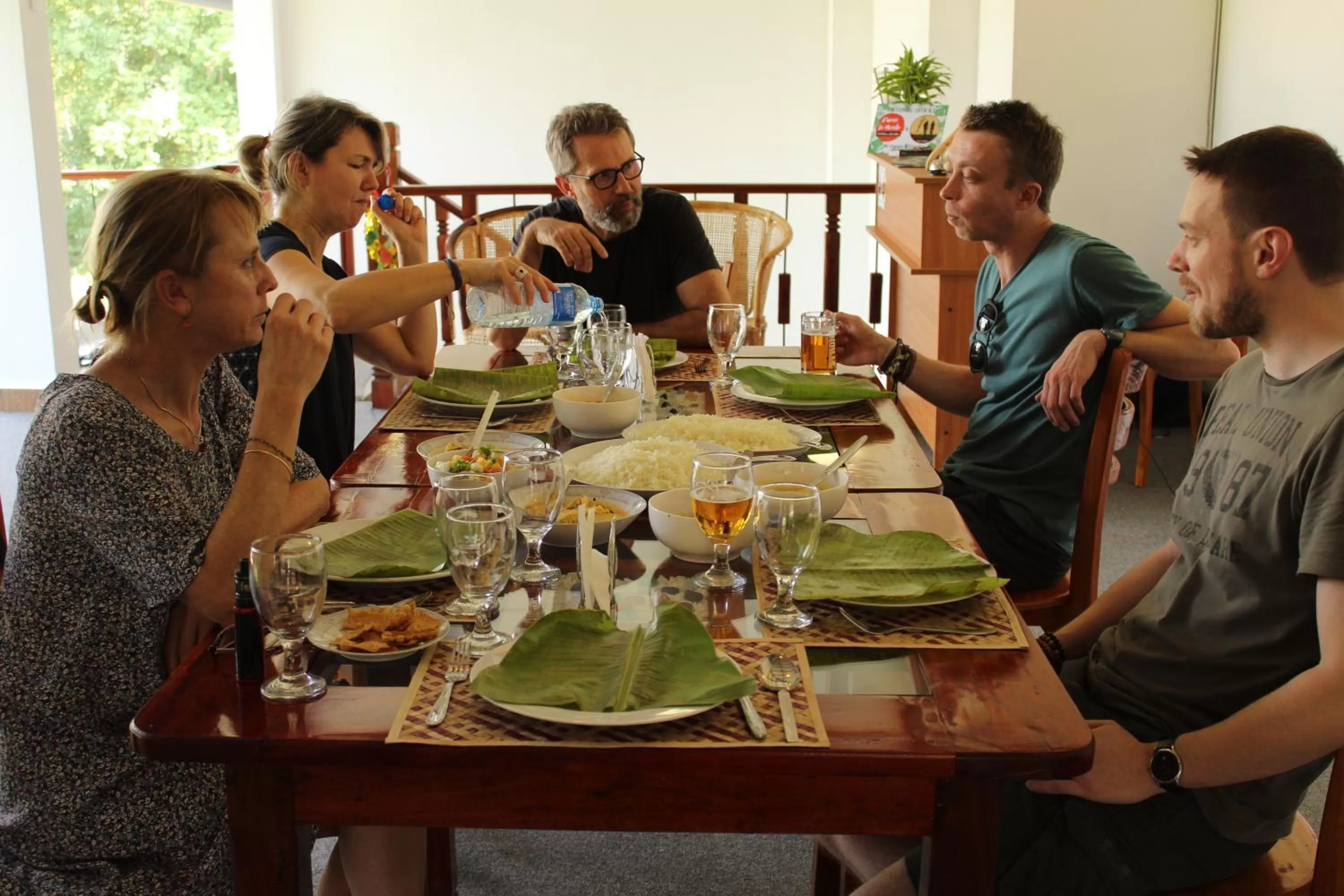 Lunch in Nico Lagoon Hotel