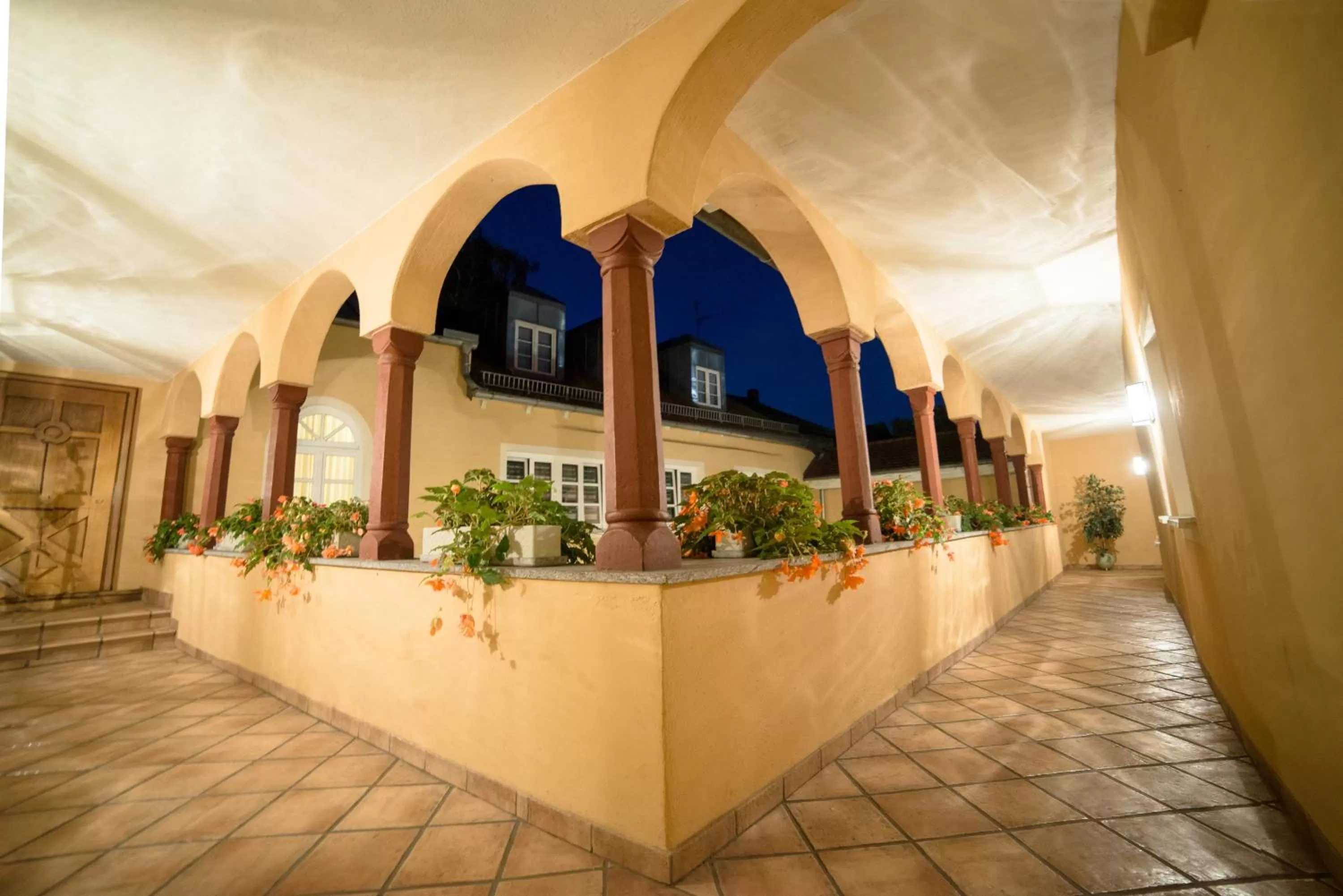 Balcony/Terrace in Boardinghouse Hotel Münchner Hof Pfarrkirchen