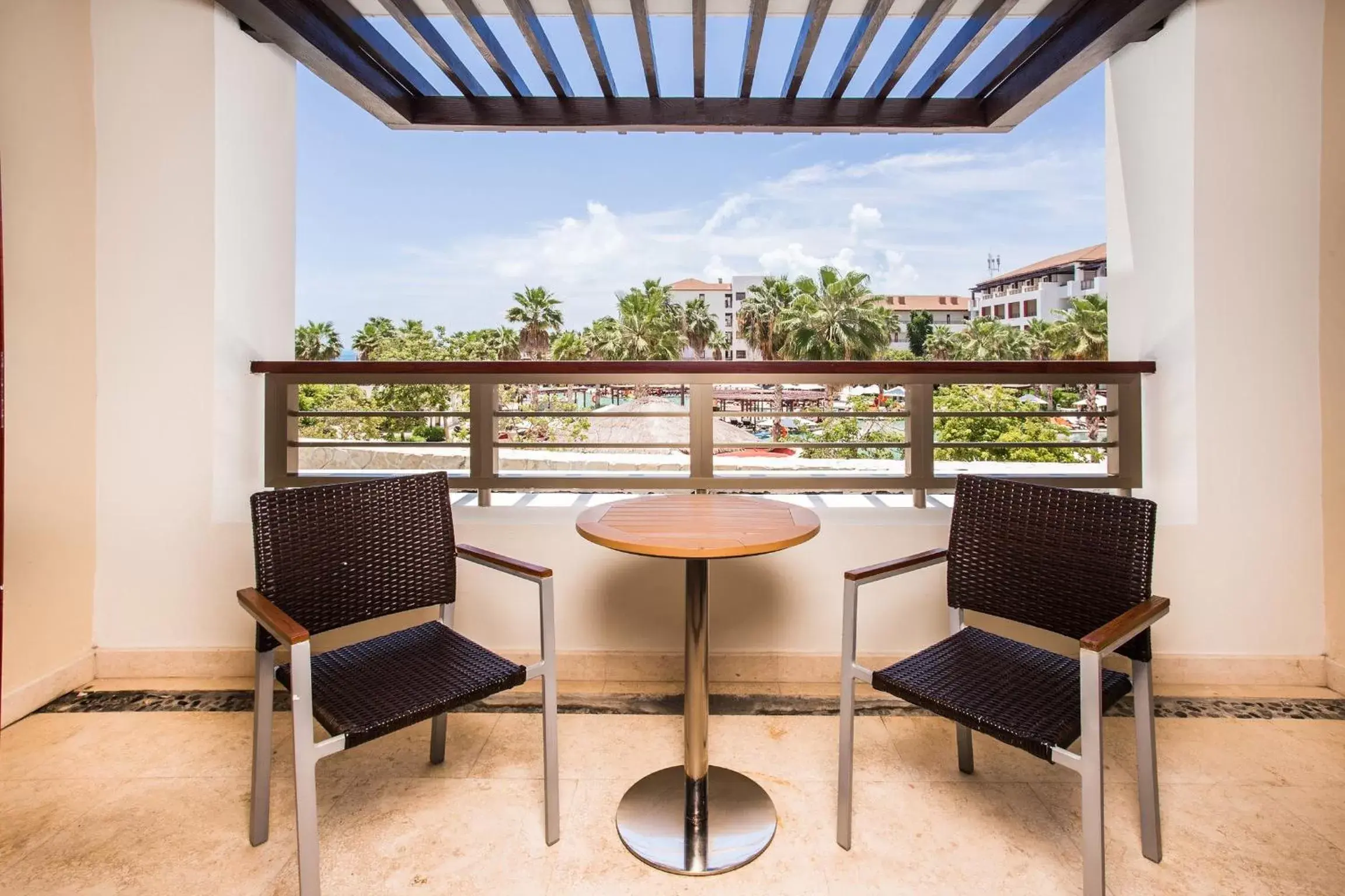 Balcony/Terrace in Secrets Playa Mujeres Golf & Spa Resort - All Inclusive Adults Only