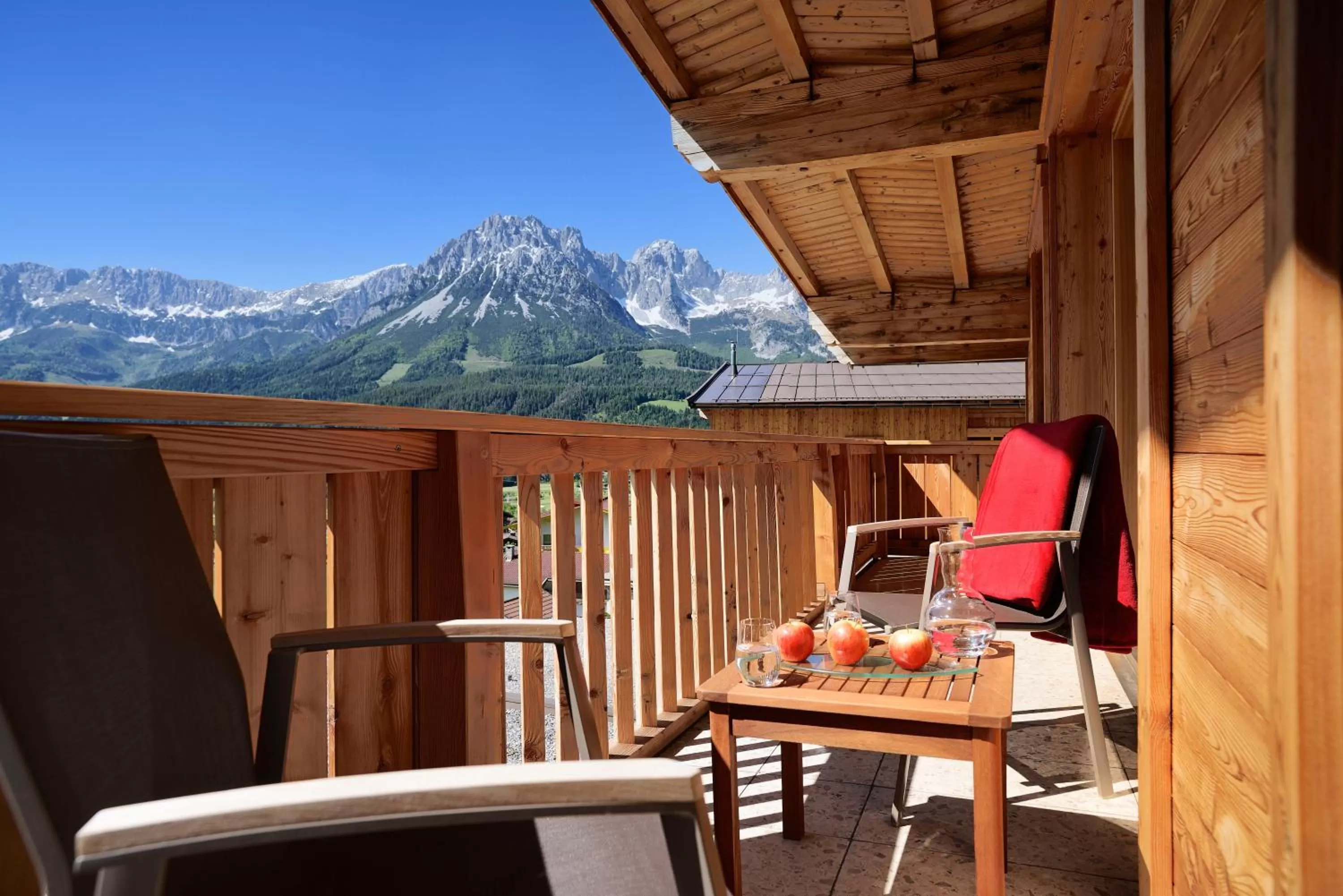 Balcony/Terrace in Hotel Der Bär