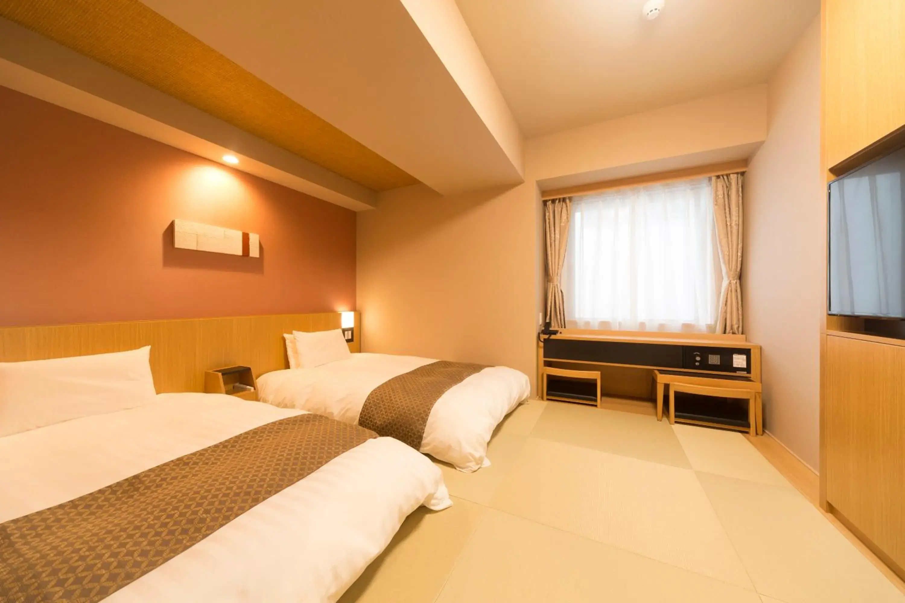 Photo of the whole room, Bed in Dormy Inn Premium Tokyo Kodenmacho