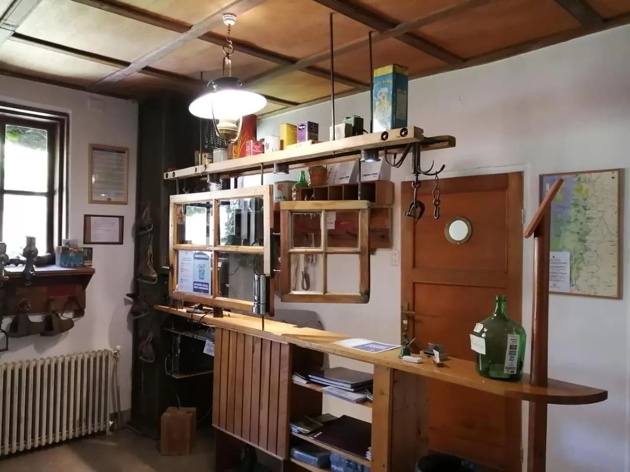 Lobby or reception in Hostería de la Patagonia