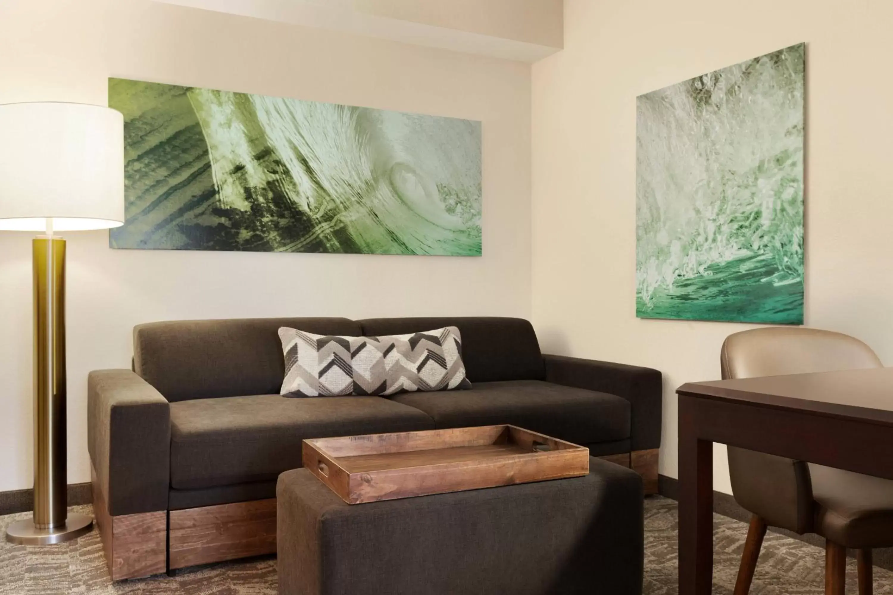 Living room, Seating Area in Springhill Suites by Marriott West Palm Beach I-95