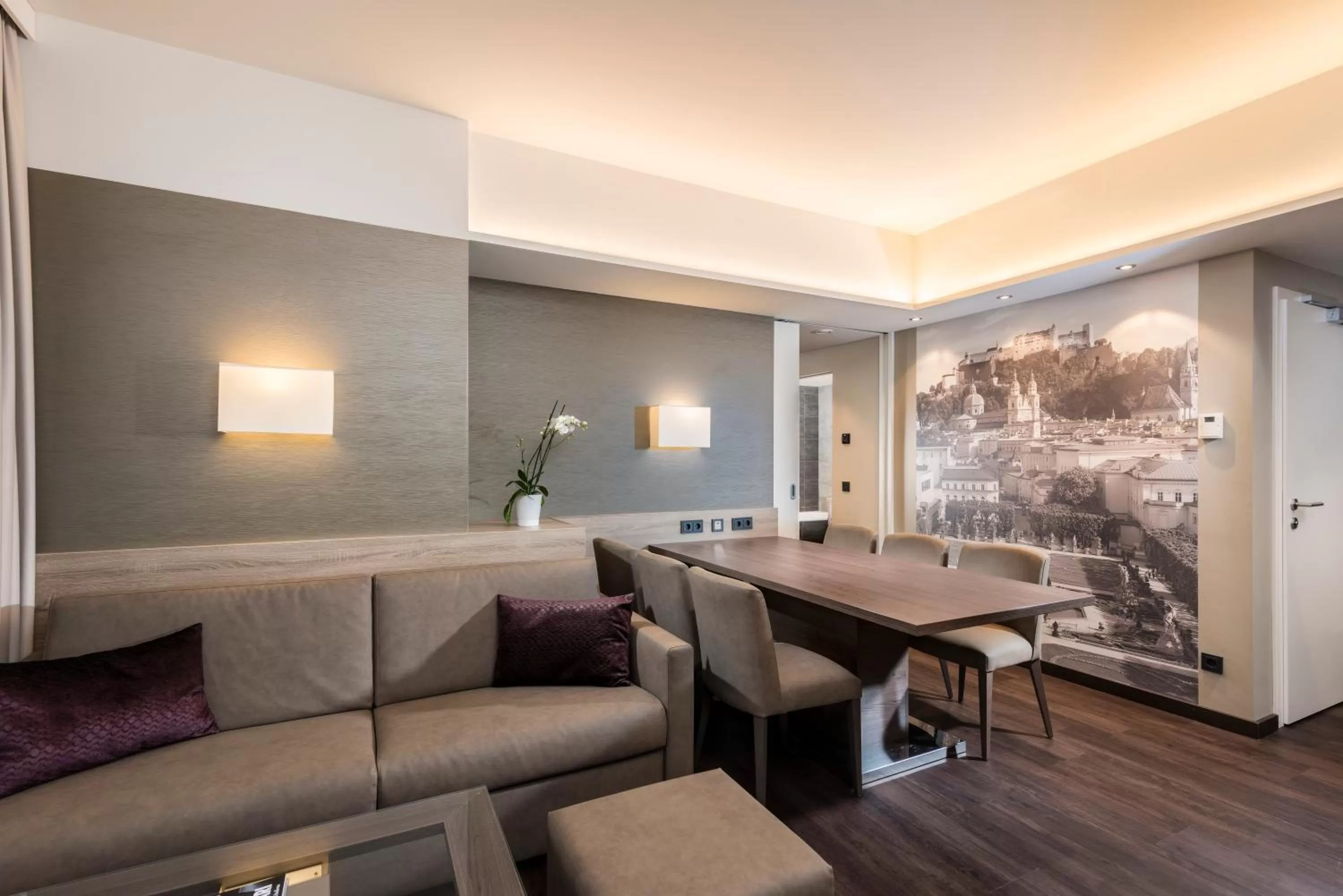 Living room in Wyndham Grand Salzburg Conference Centre