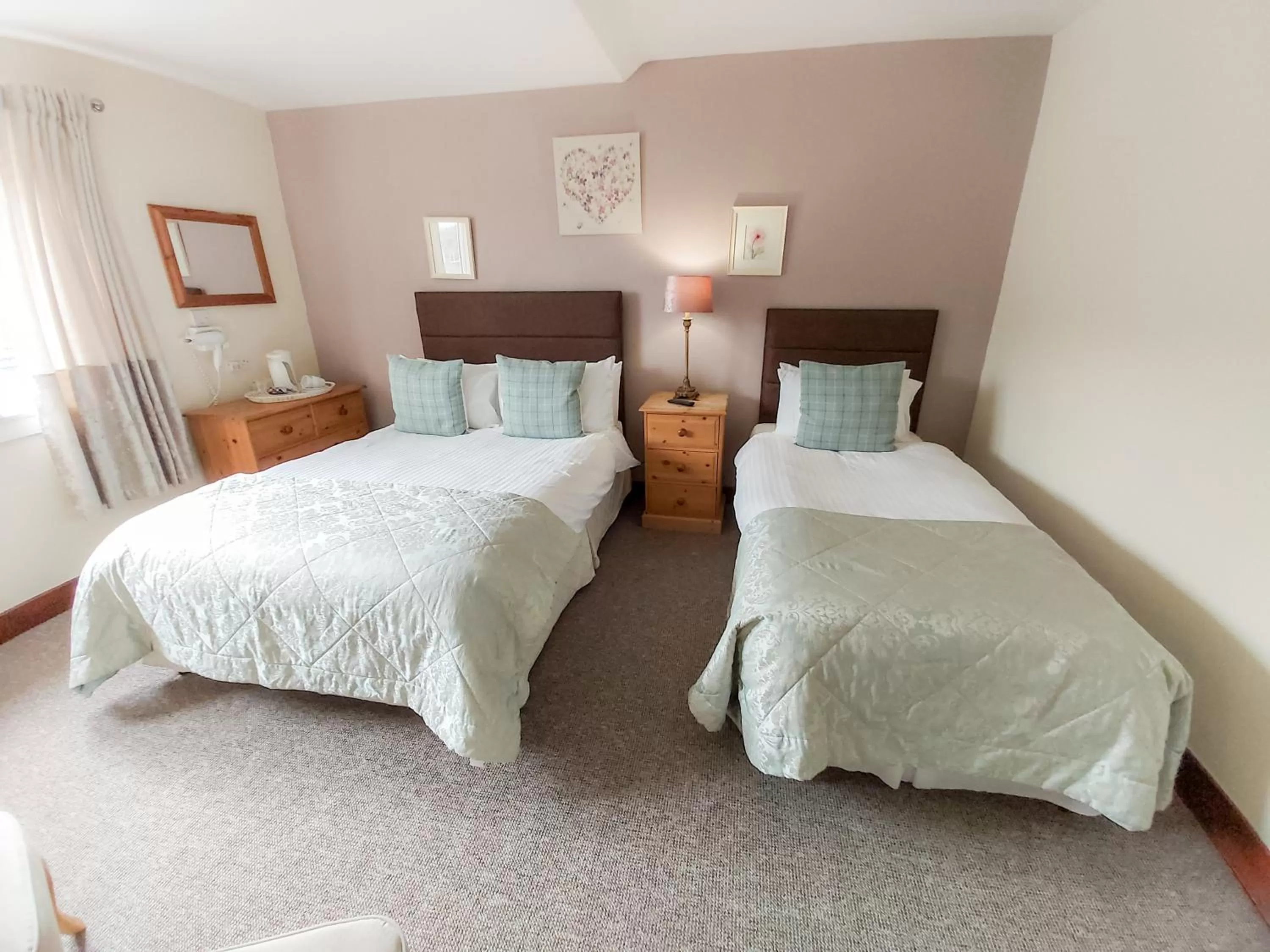 Bed in The Hawick Hotel