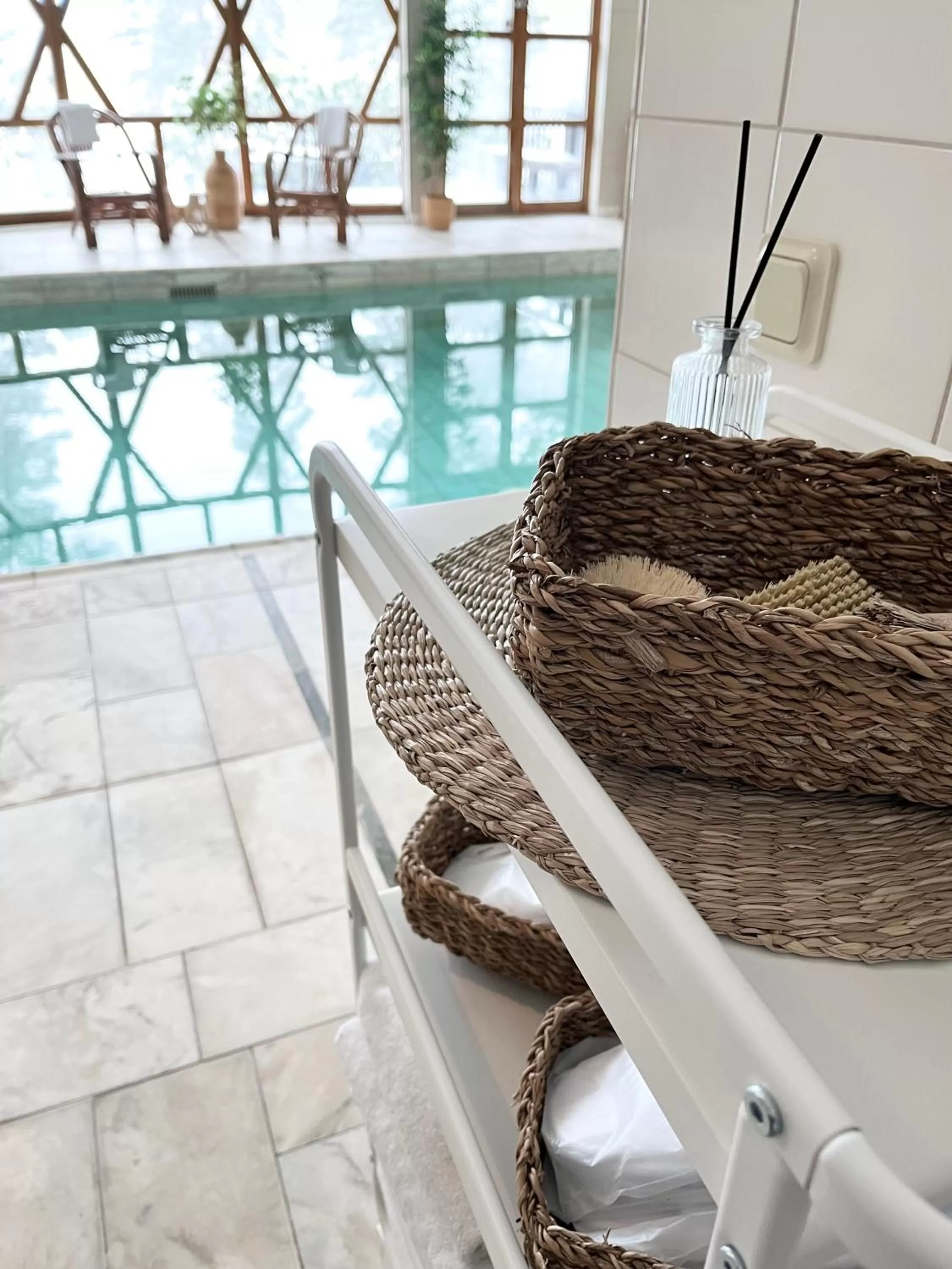 Swimming pool in Mullsjö Hotell & Konferens