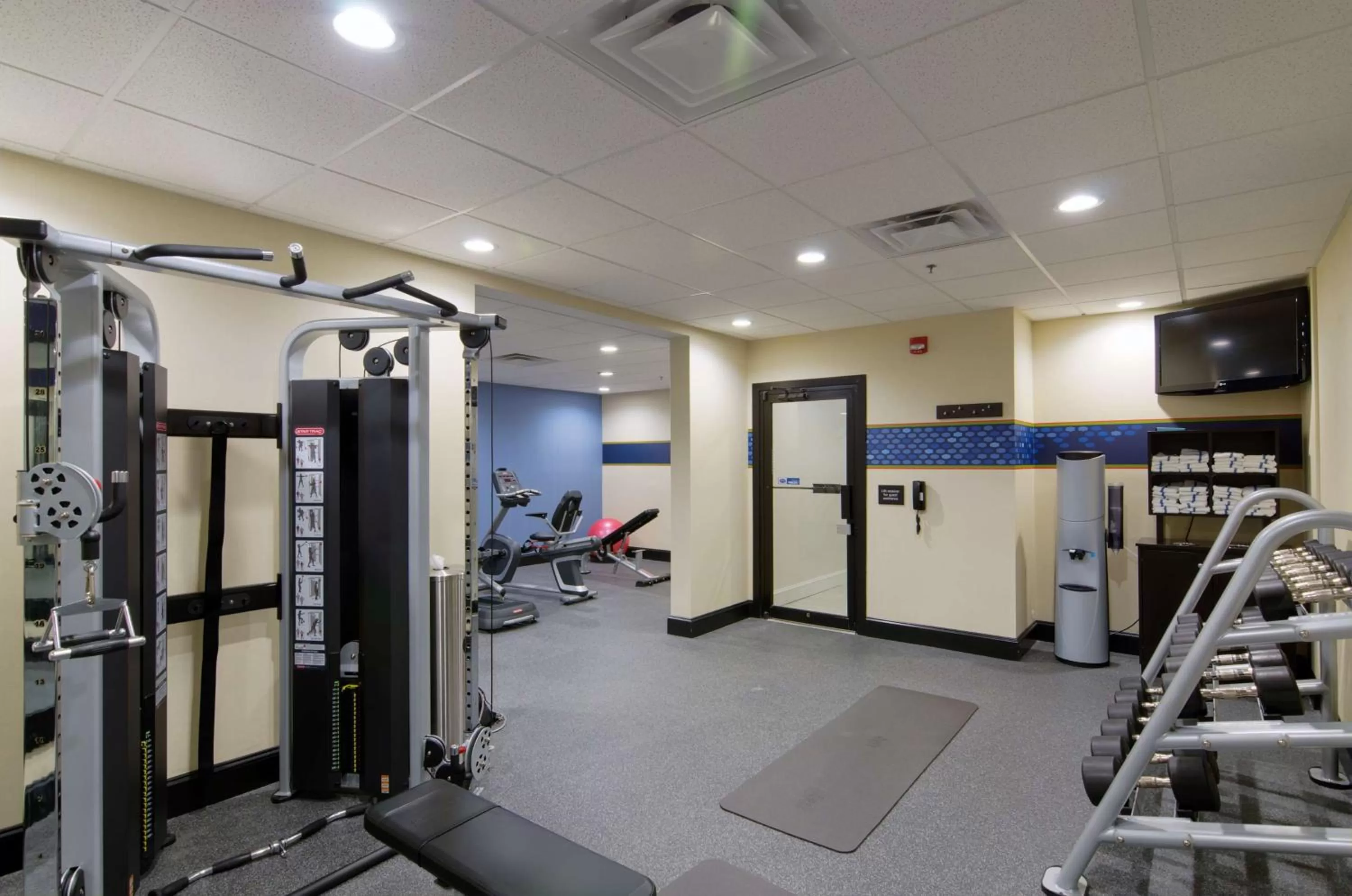 Fitness centre/facilities in Hampton Inn Salem