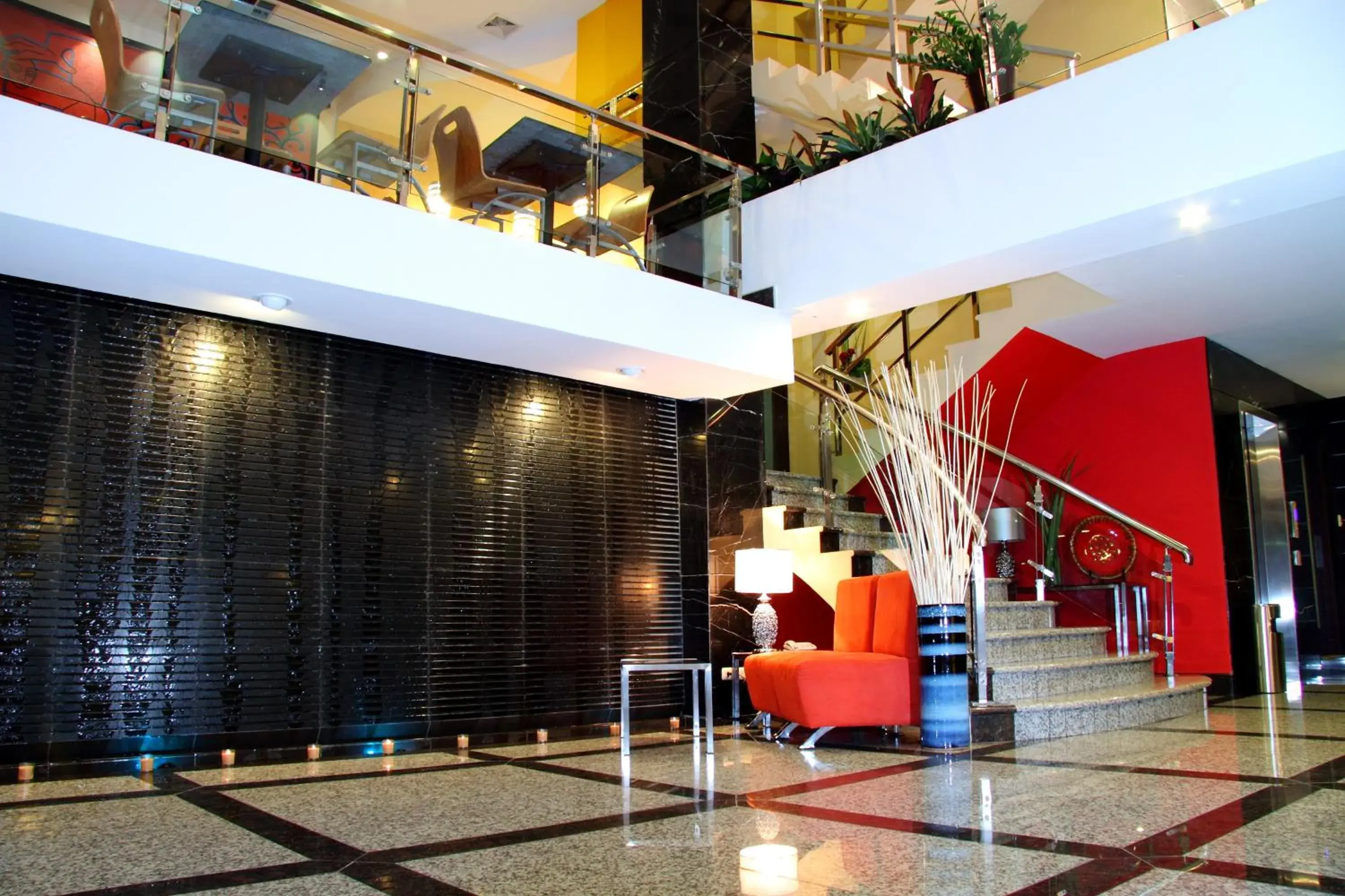 Lobby or reception in Hotel Las Cascadas