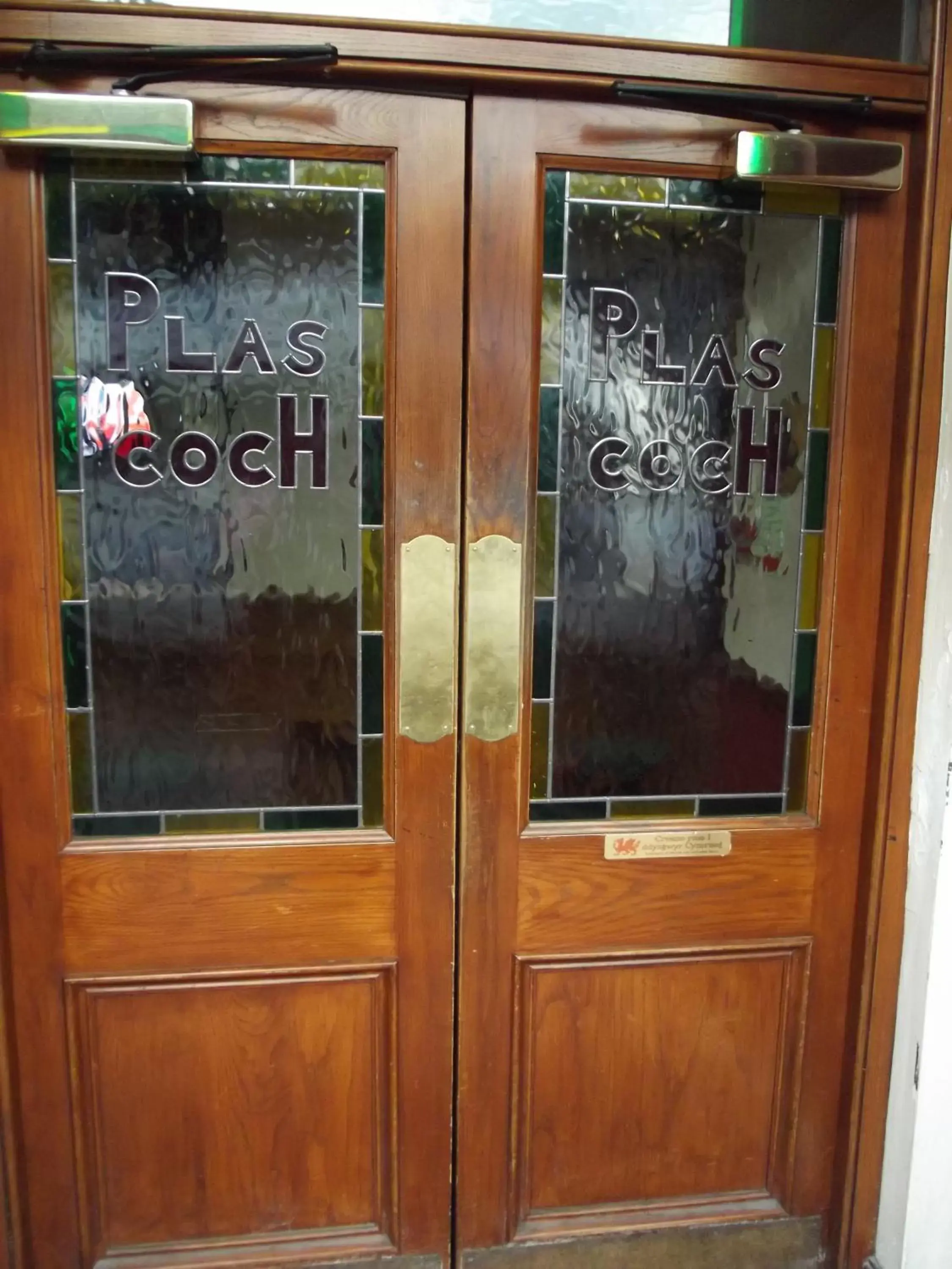 Facade/entrance in Plas Coch Hotel Ltd