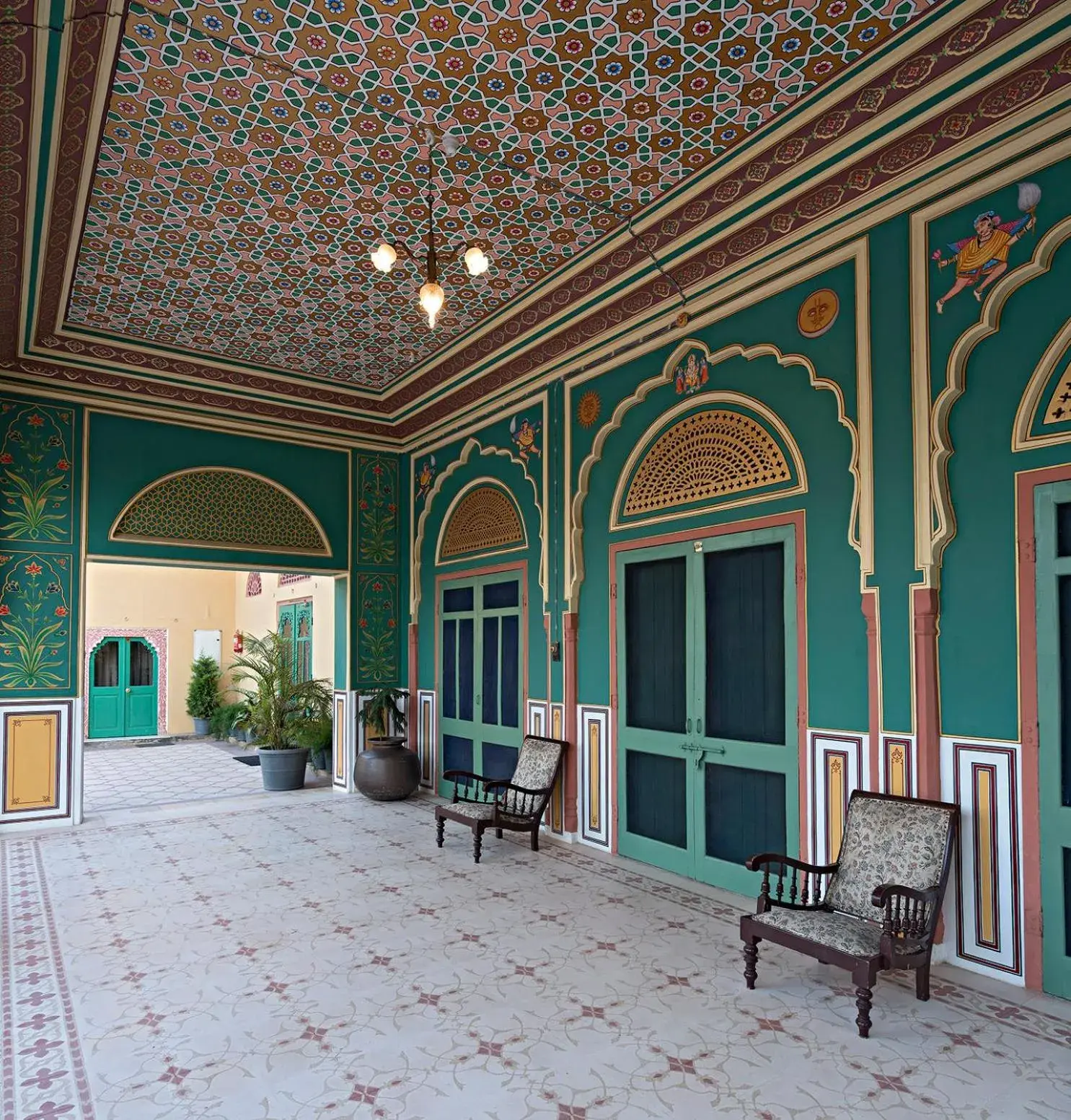 Property building in Hotel Narain Niwas Palace