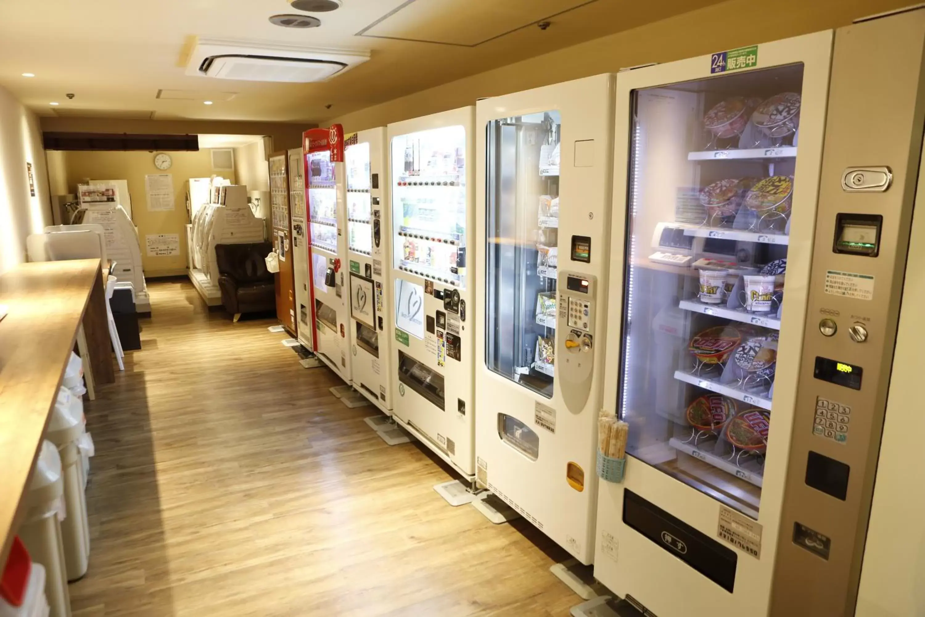 Other, Supermarket/Shops in Shinjuku Kuyakusho-mae Capsule Hotel