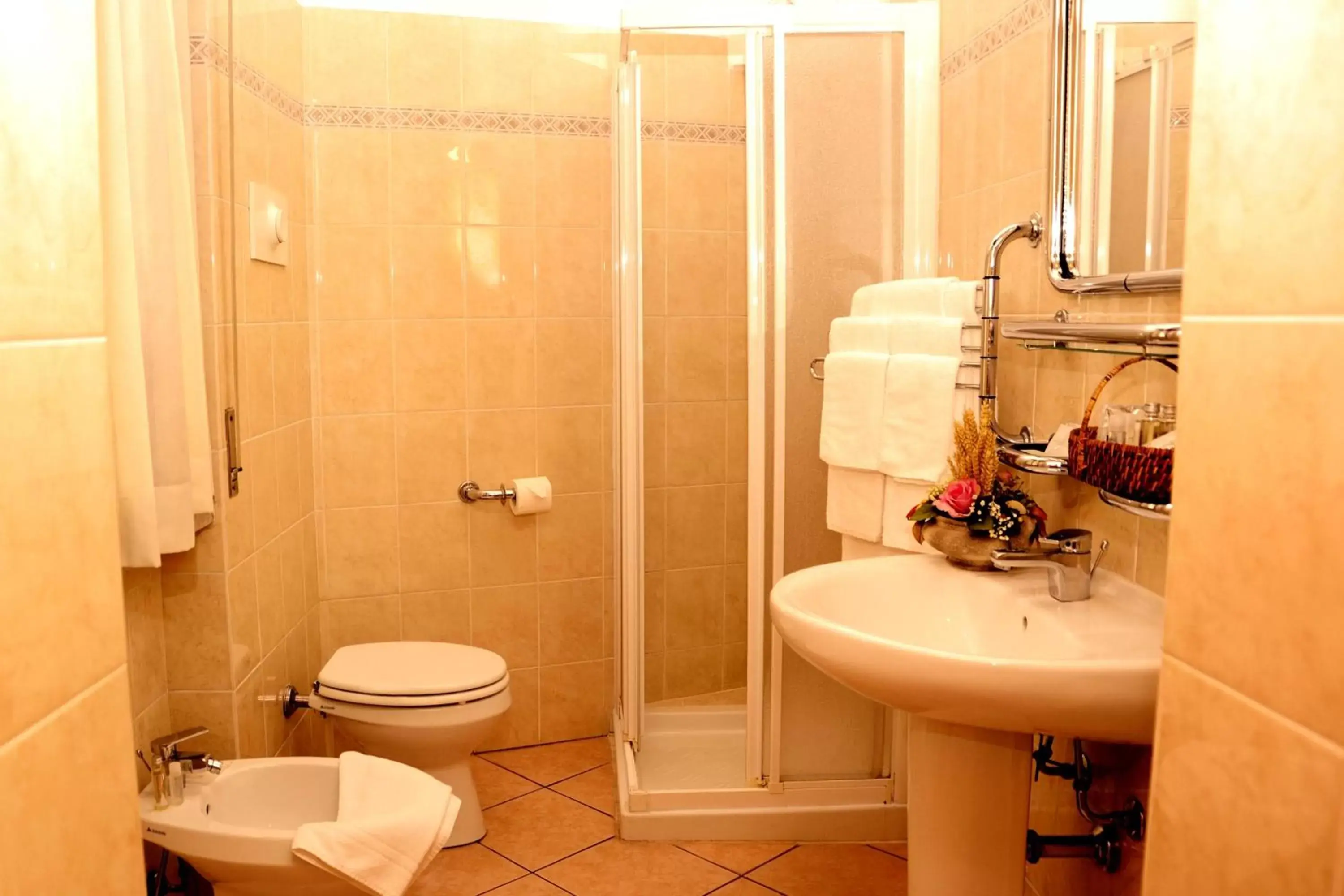 Bathroom in Hotel San Siro Fiera